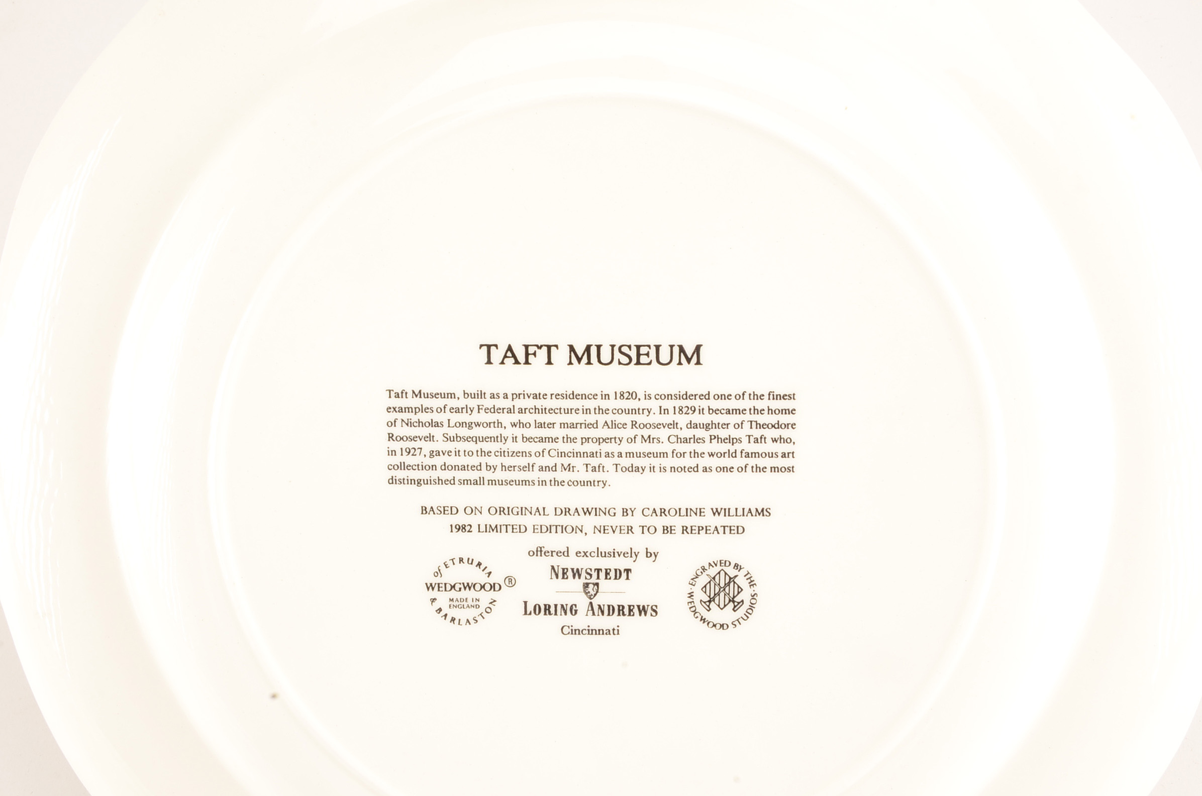 Group of Caroline Williams Cincinnati Collectible Plates by Wedgwood