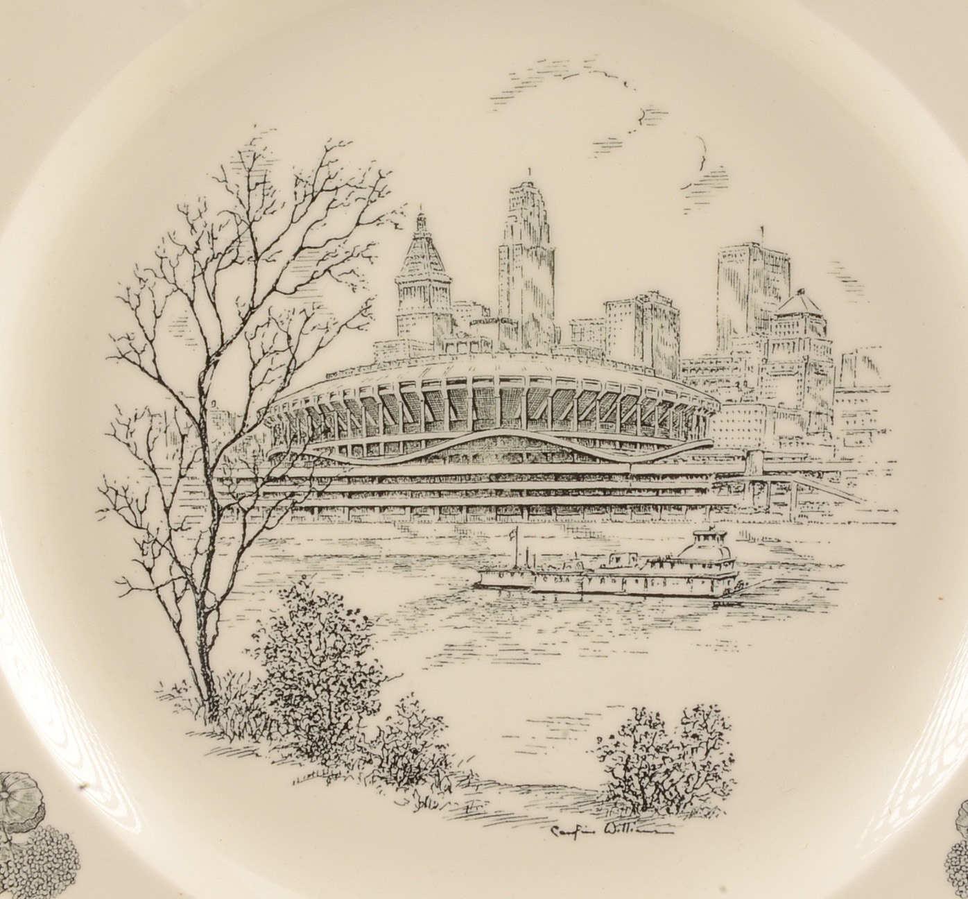 Group of Caroline Williams Cincinnati Collectible Plates by Wedgwood