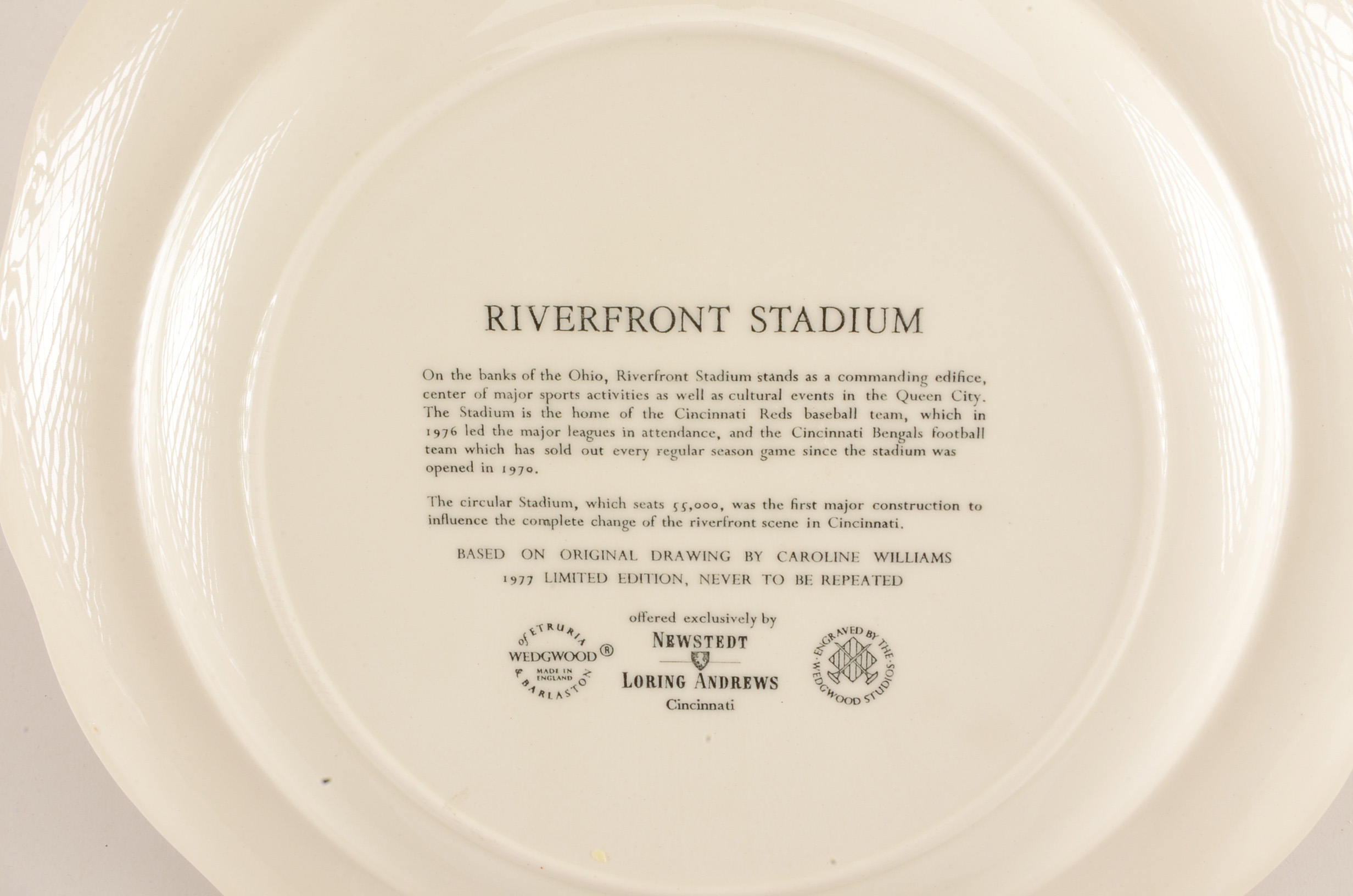 Group of Caroline Williams Cincinnati Collectible Plates by Wedgwood