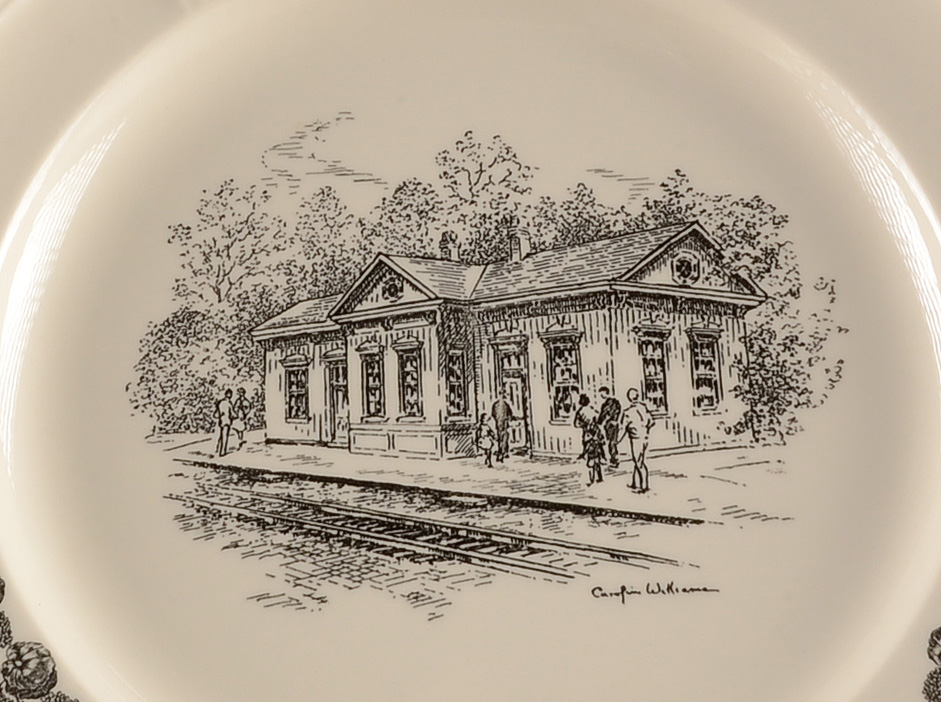 Group of Caroline Williams Cincinnati Collectible Plates by Wedgwood