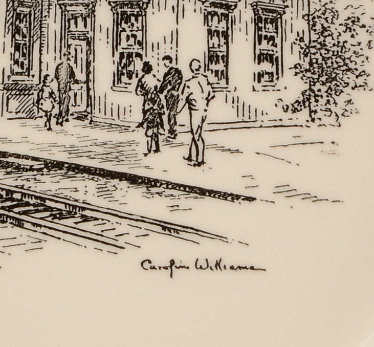 Group of Caroline Williams Cincinnati Collectible Plates by Wedgwood