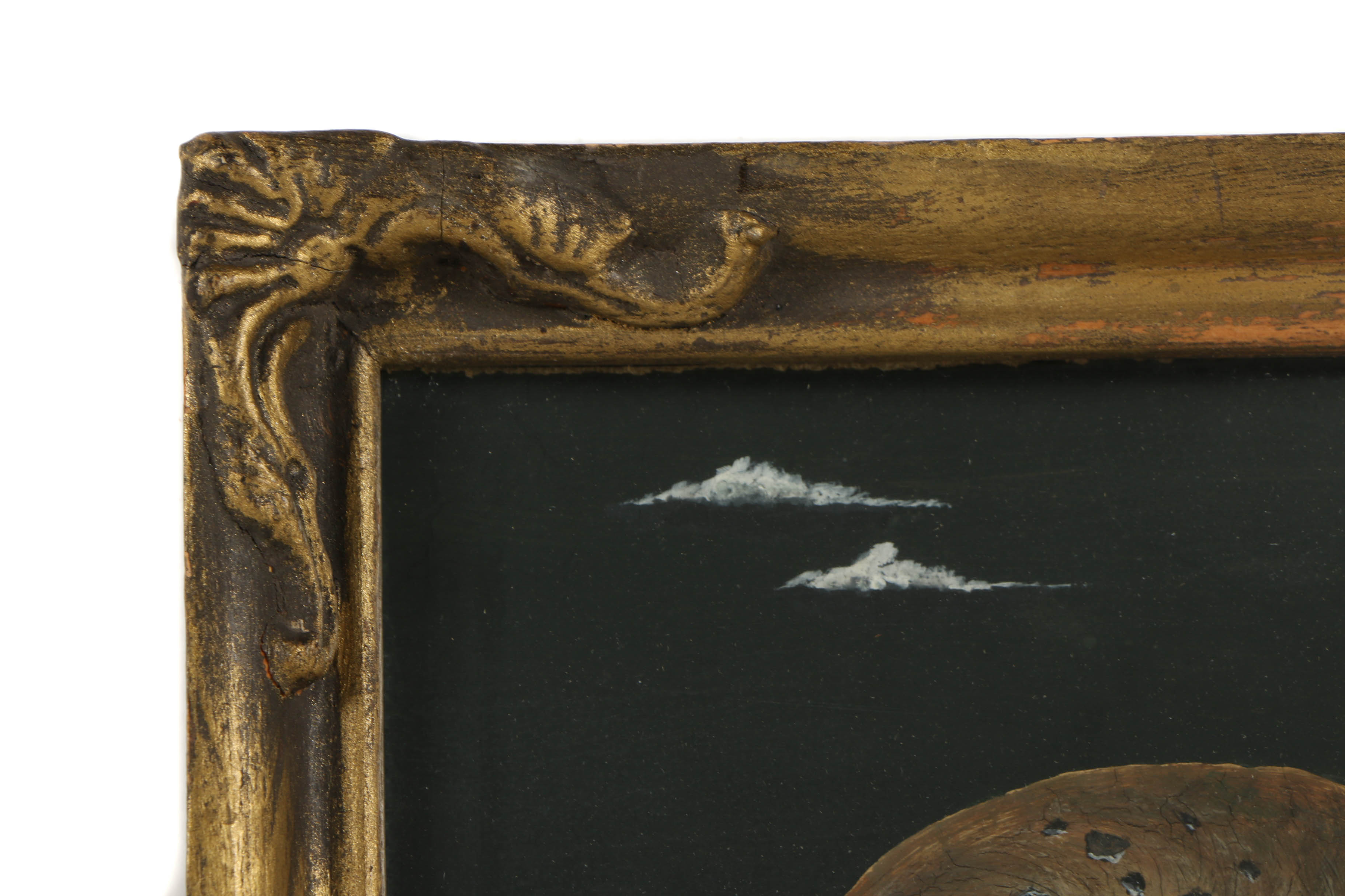 Surrealist Oil Painting on Board in the Style of Gertrude Abercrombie