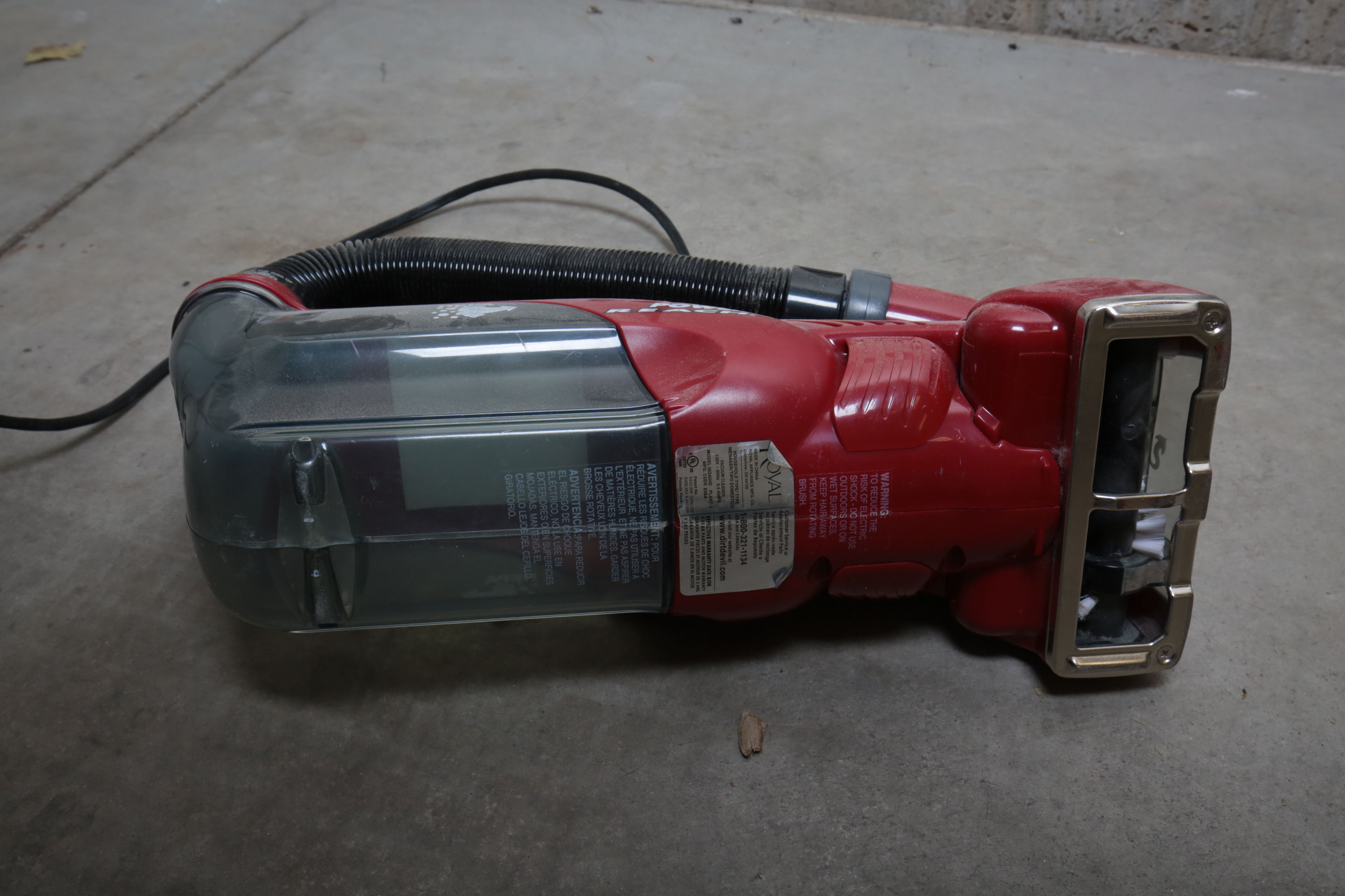 Dirt Devil Hand Vacuum