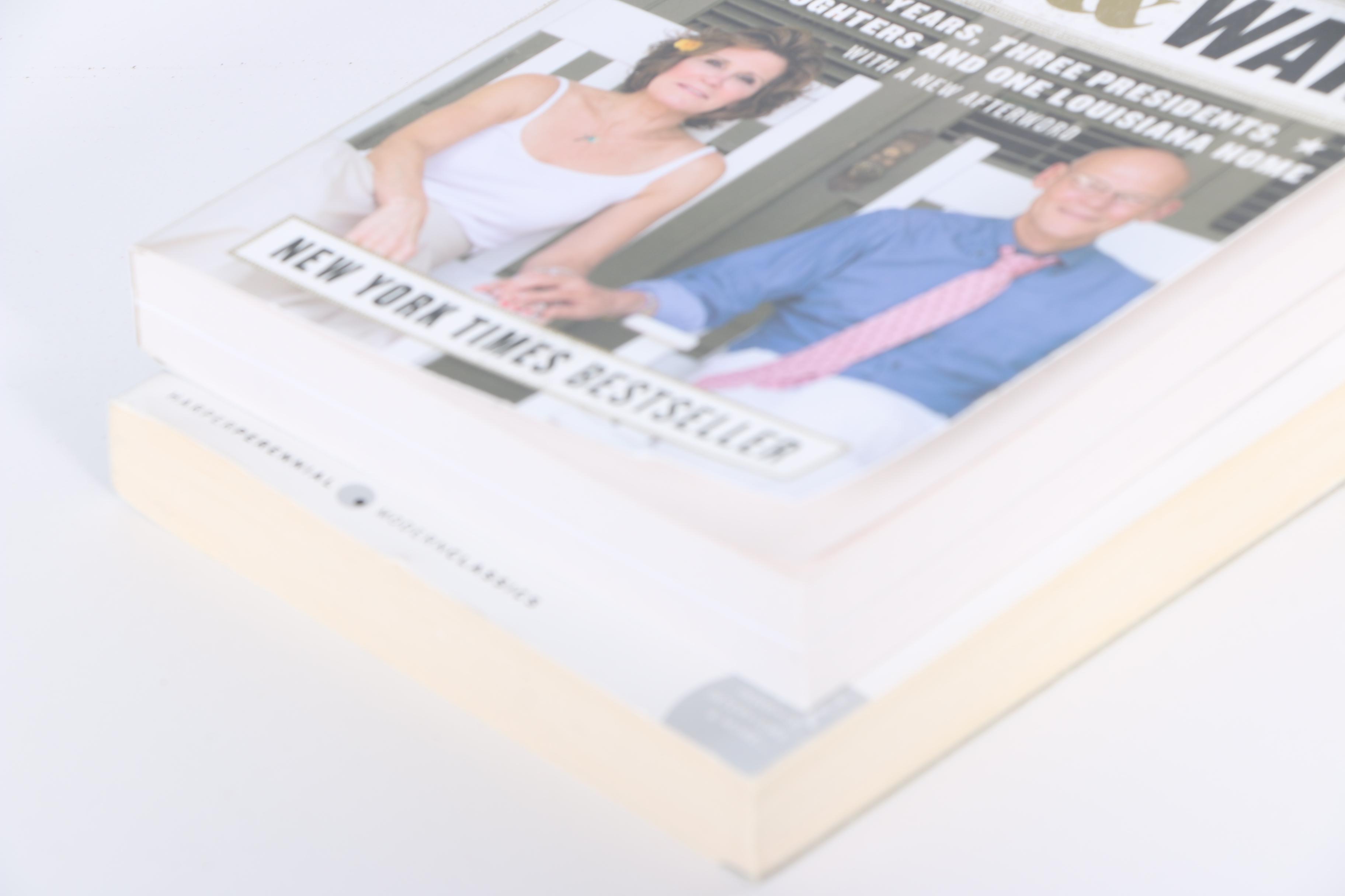 Assorted Books featuring "Brave New World" and "American Sphinx"