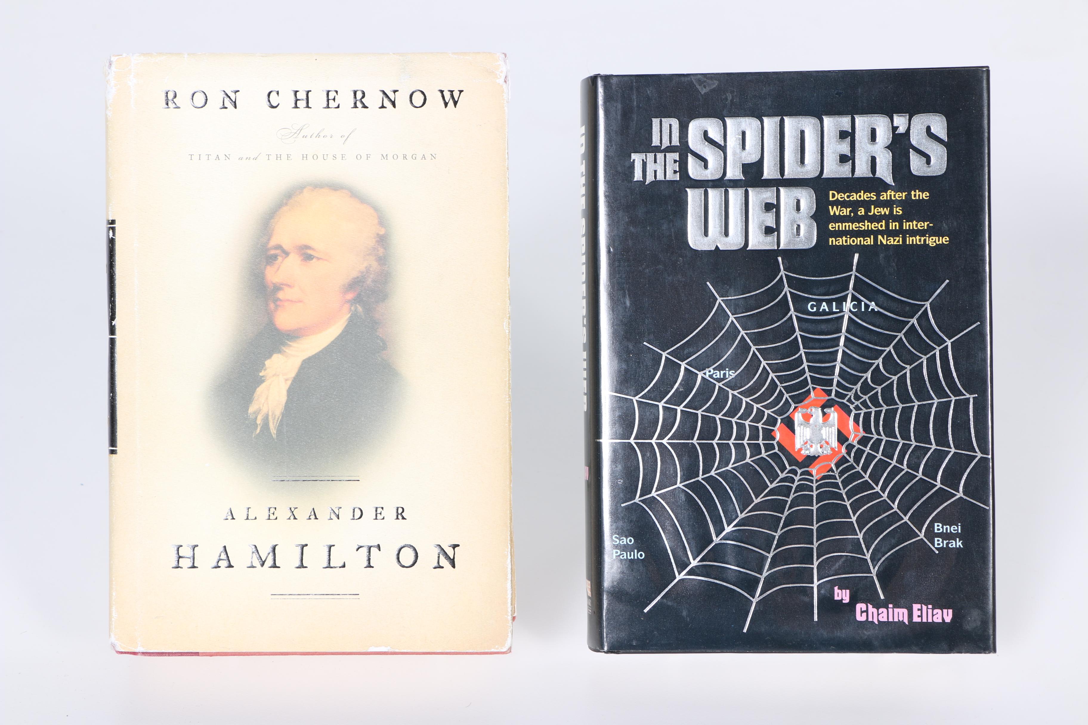 Assorted Books featuring "Brave New World" and "American Sphinx"