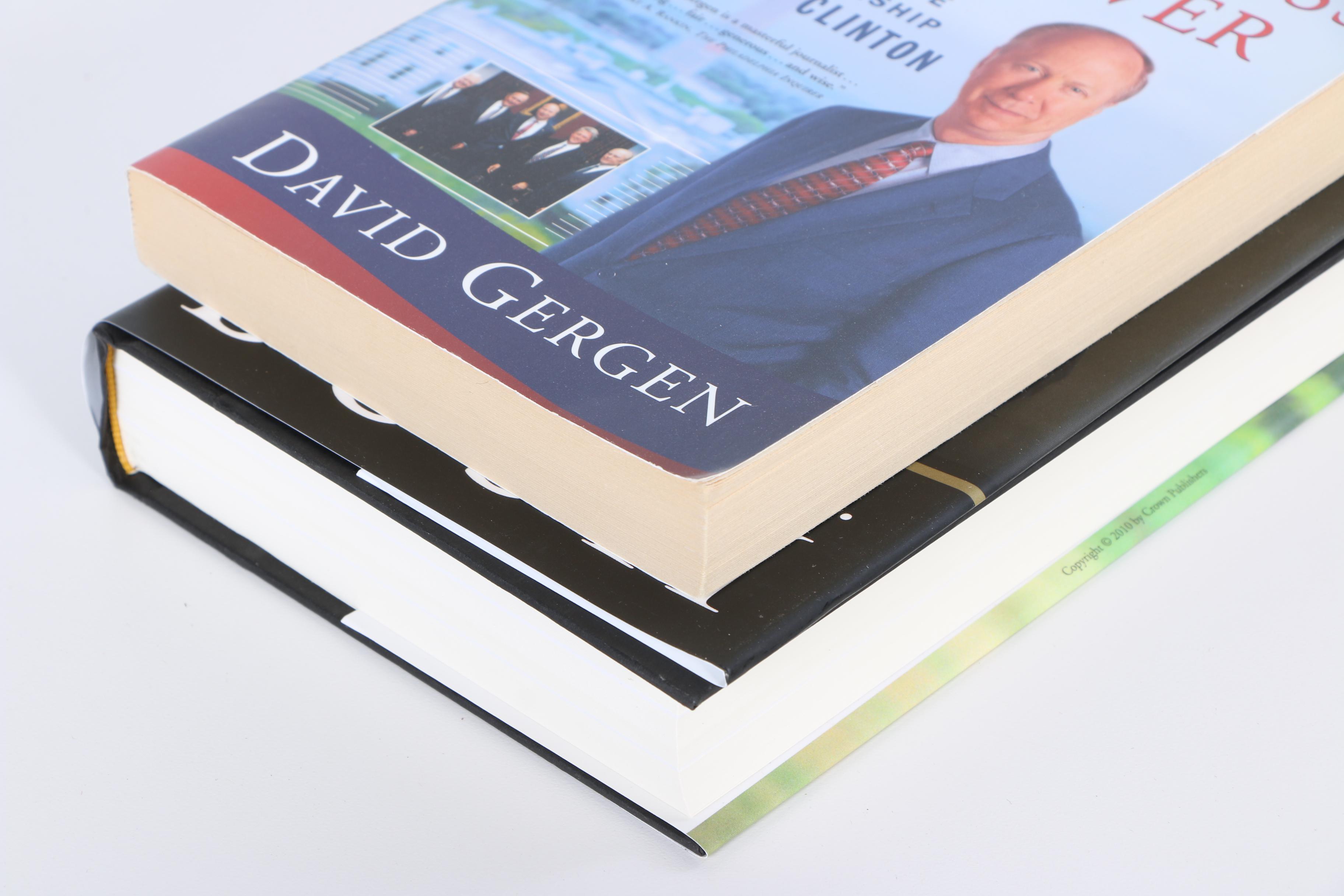 Assorted Books featuring "Brave New World" and "American Sphinx"