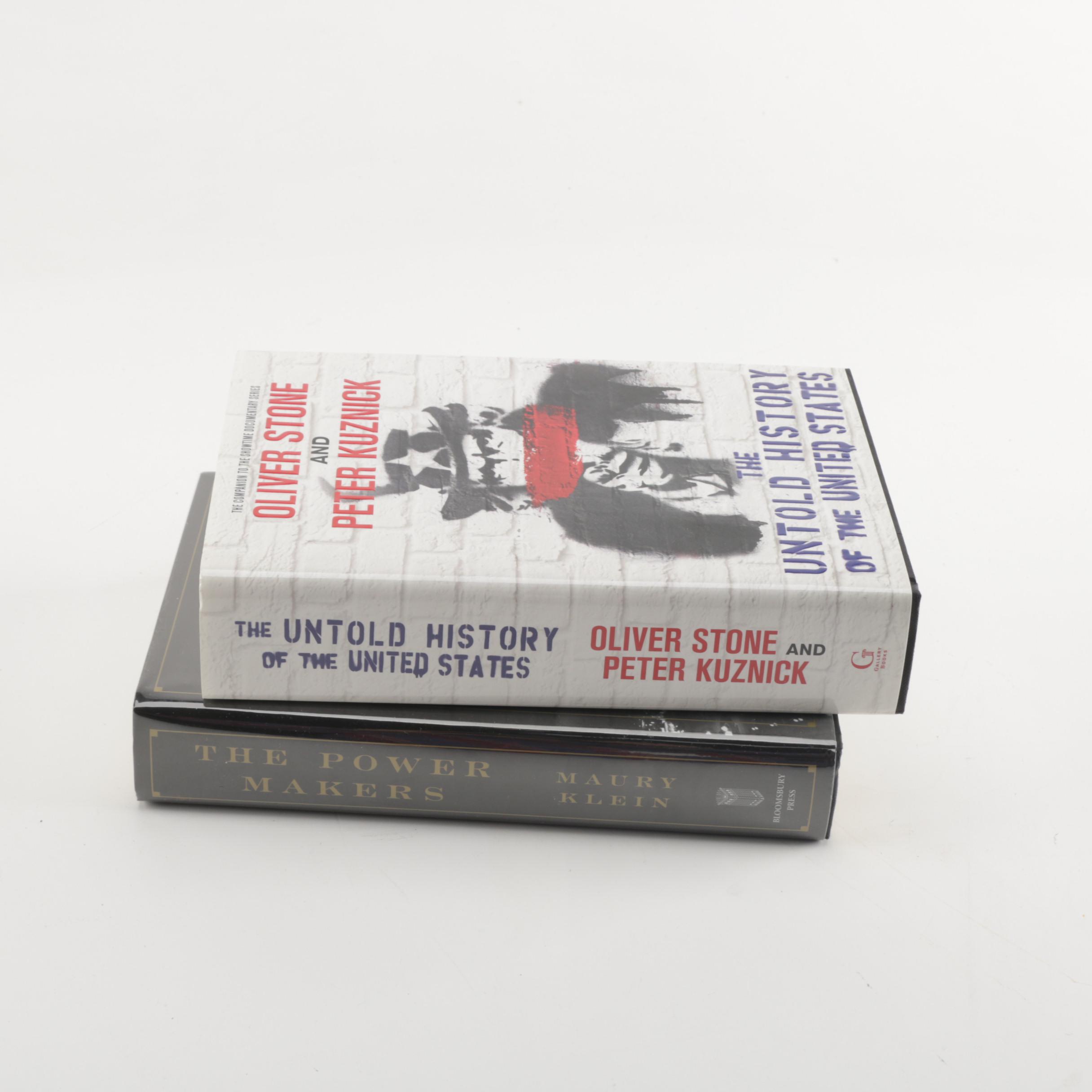 2012 "The Untold History of the United States" and 2008 "The Power Makers"