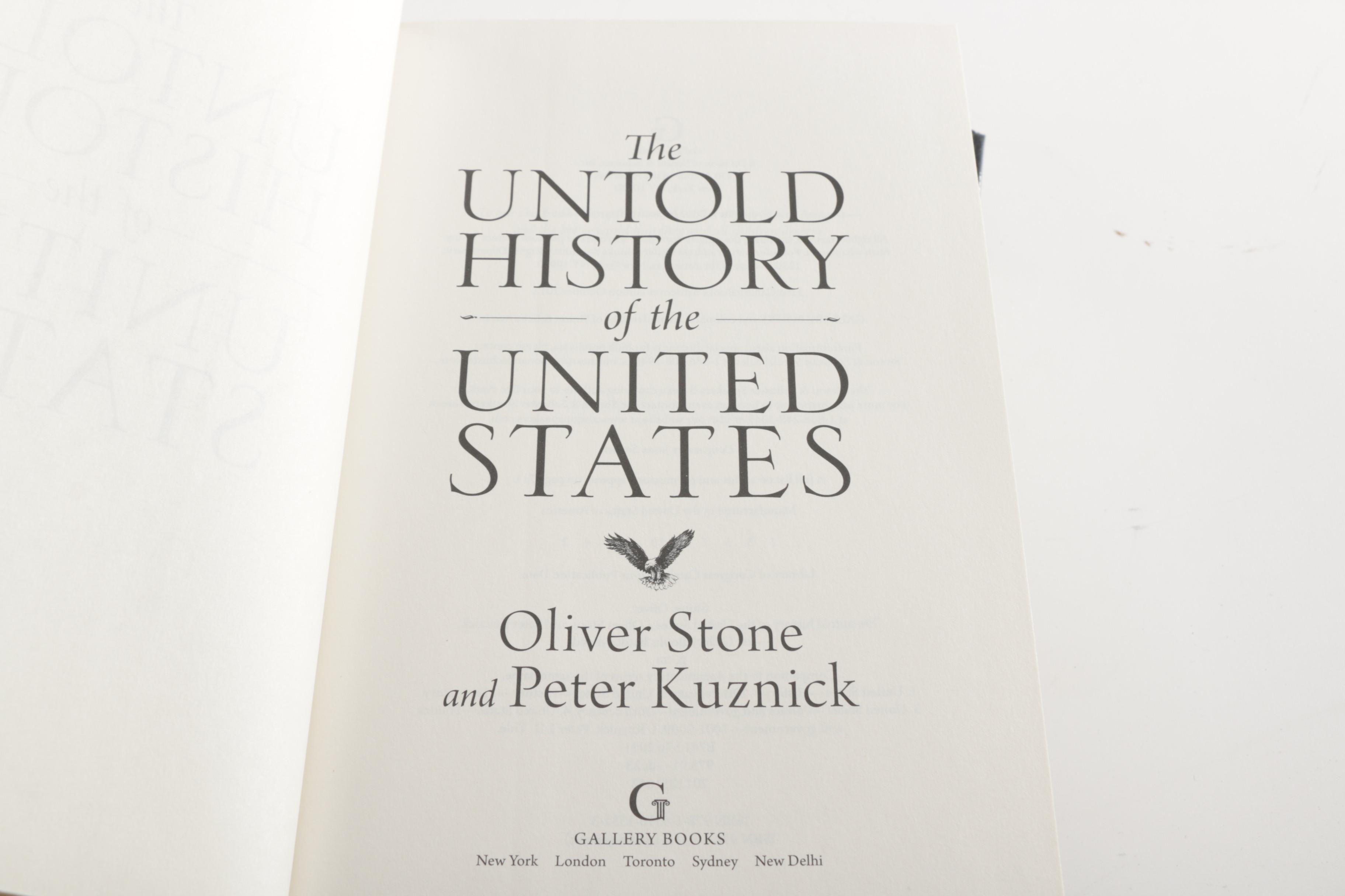 2012 "The Untold History of the United States" and 2008 "The Power Makers"