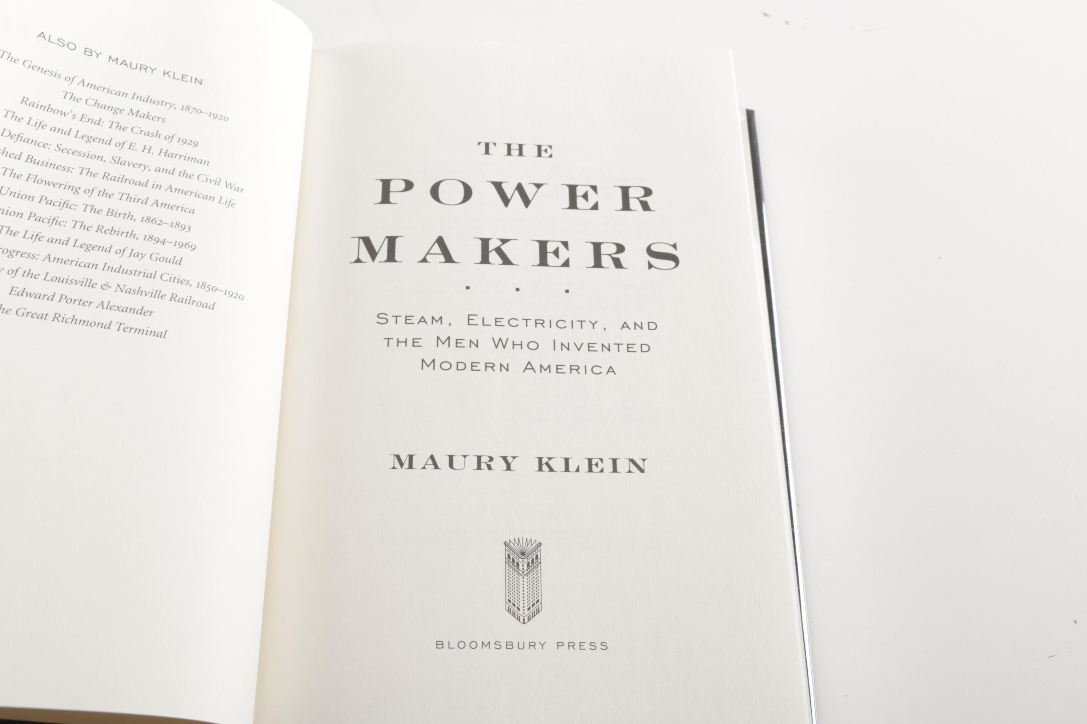 2012 "The Untold History of the United States" and 2008 "The Power Makers"
