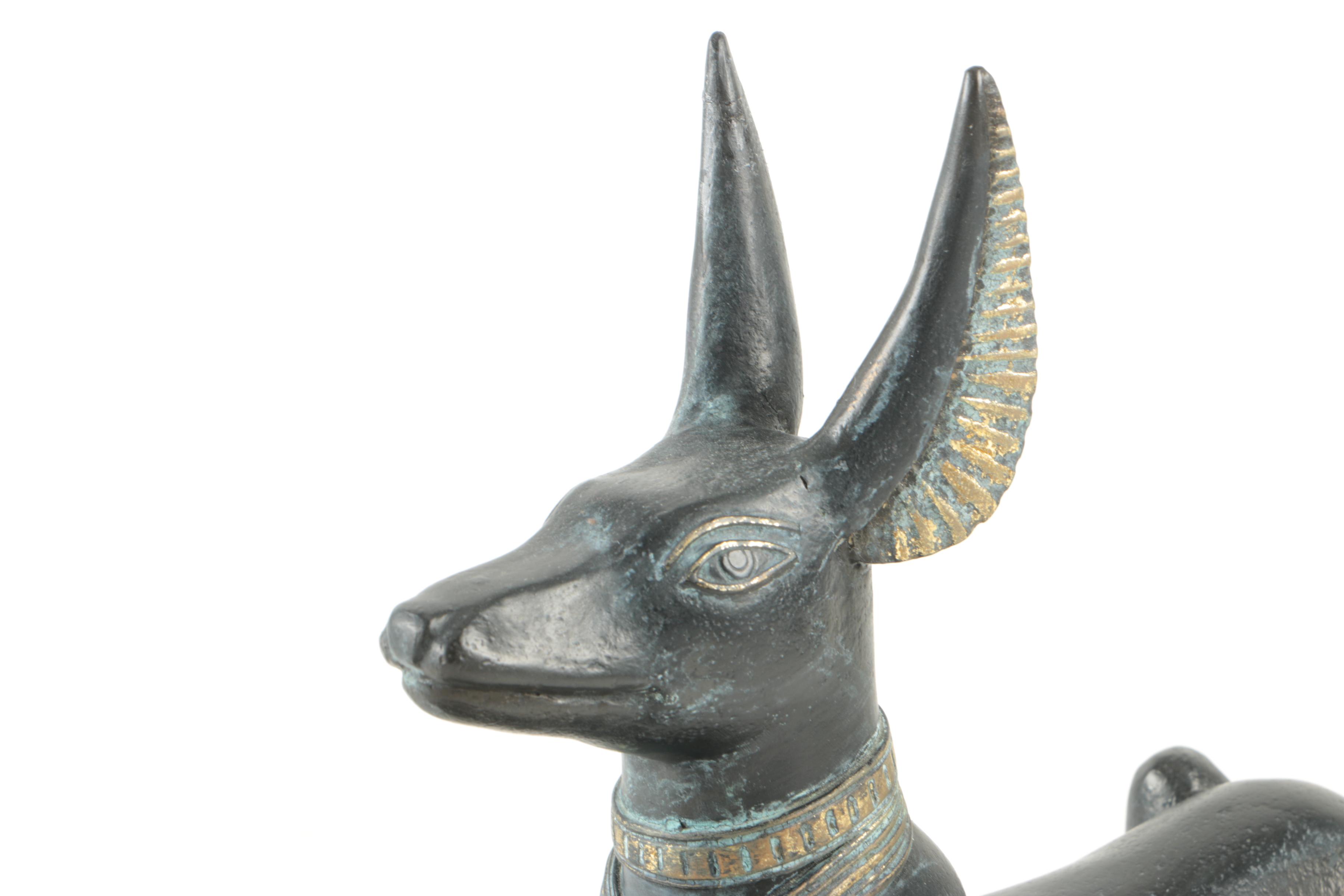 Anubis Couchant Figurine by the Revival Art Company
