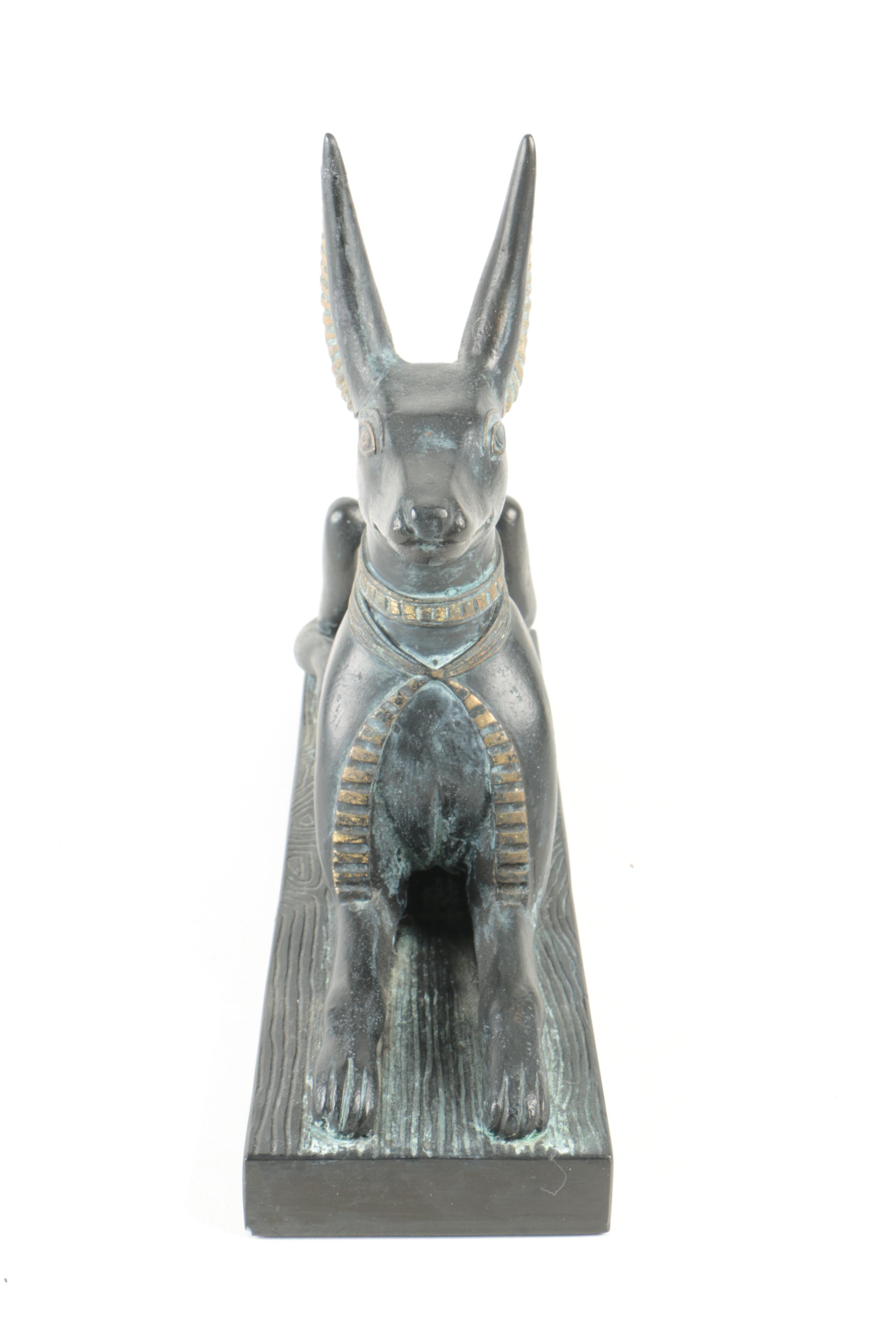 Anubis Couchant Figurine by the Revival Art Company