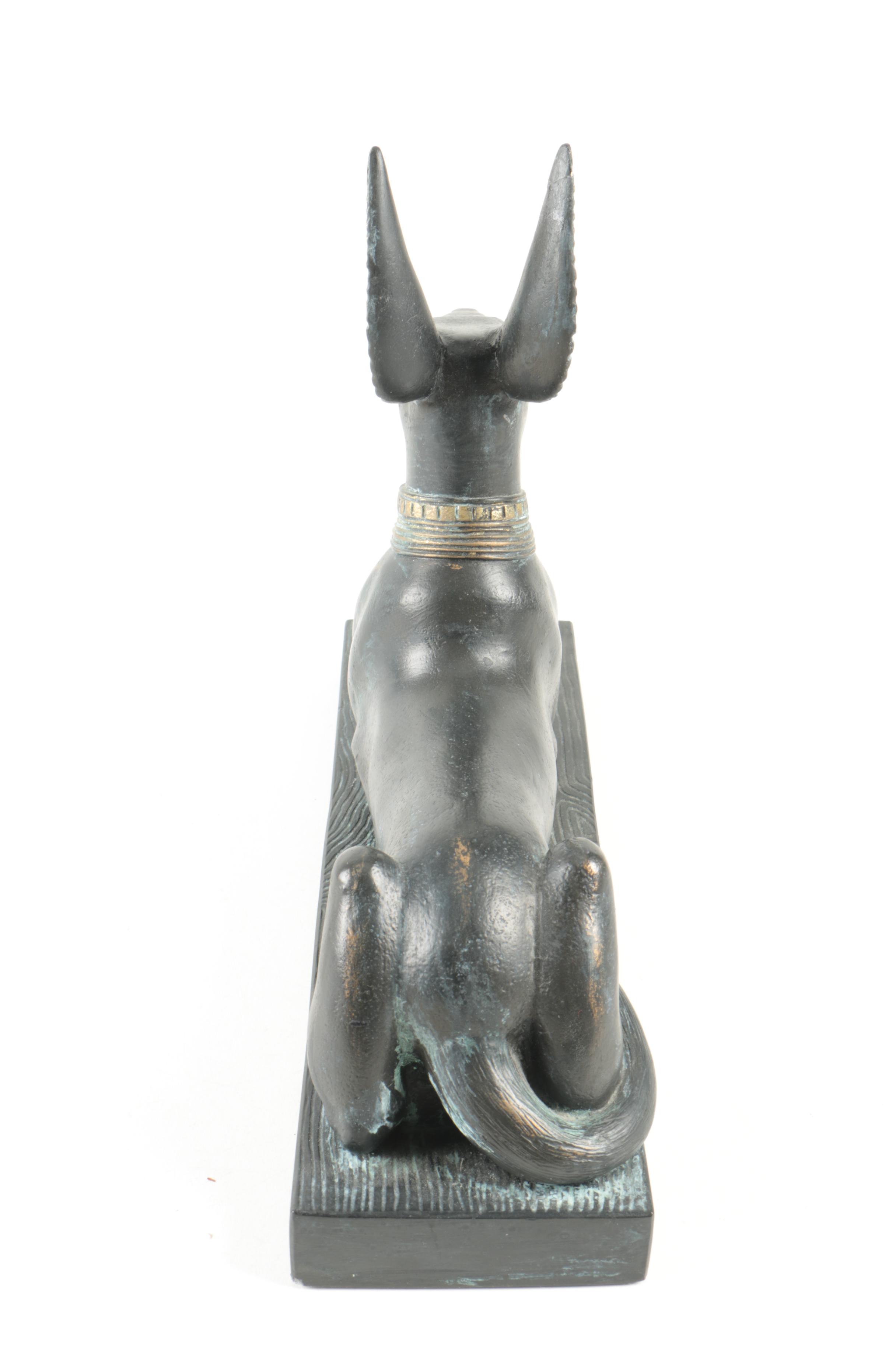 Anubis Couchant Figurine by the Revival Art Company