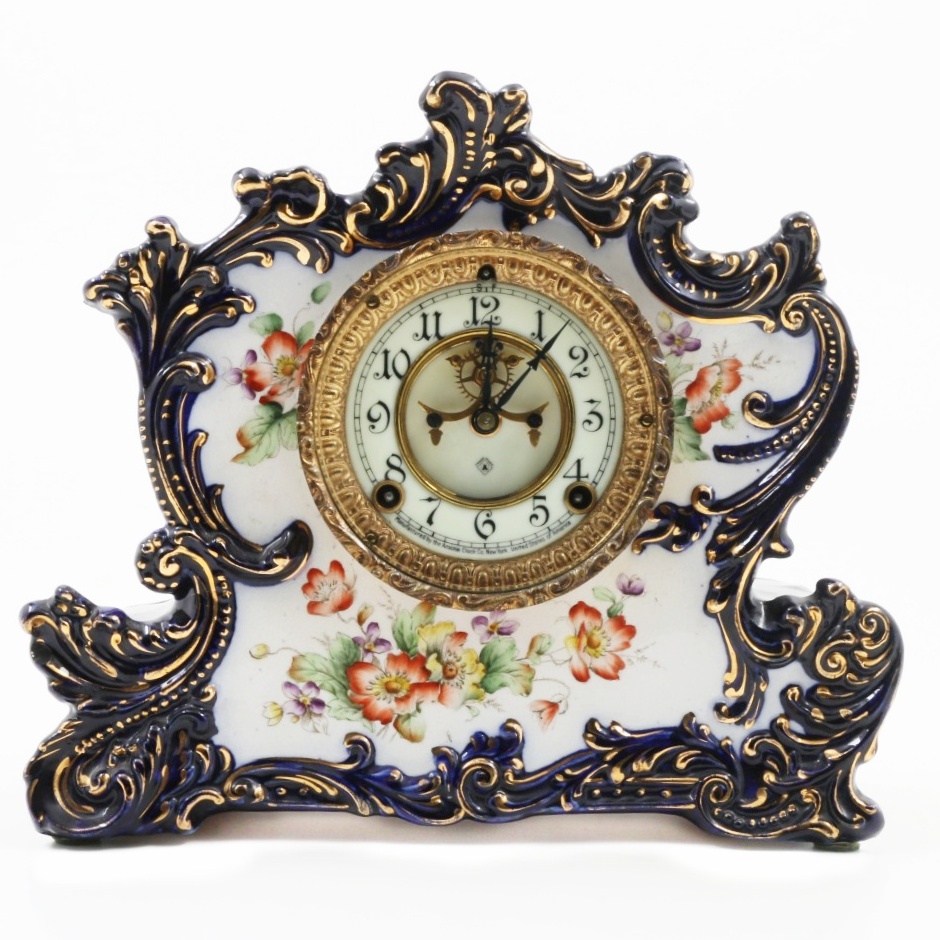 Referee Porcelain Mantel Clock