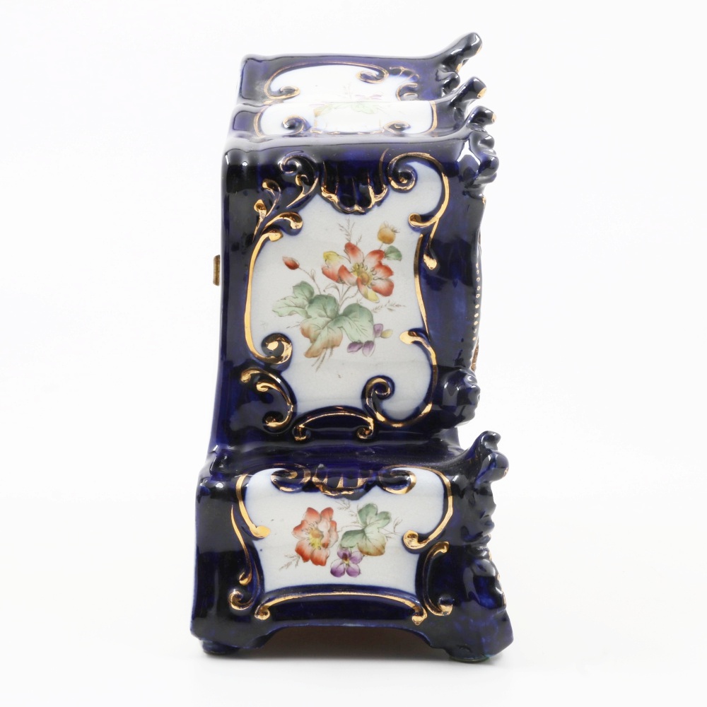Referee Porcelain Mantel Clock