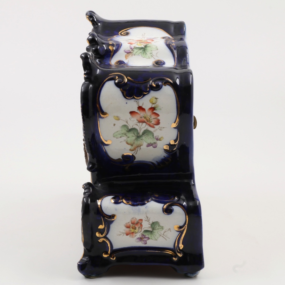 Referee Porcelain Mantel Clock