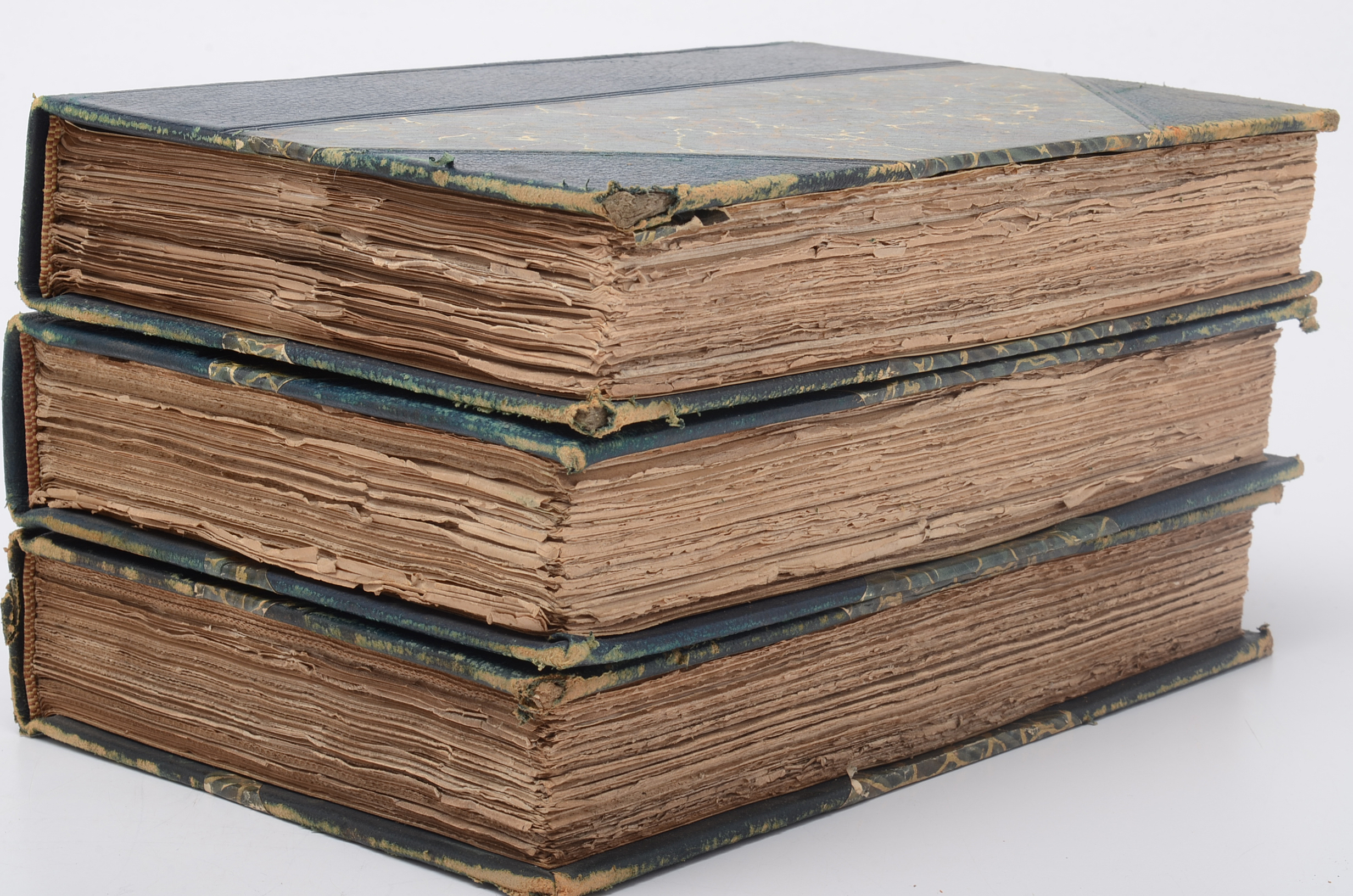 1904 Ridpath's "History of the United States" Three Hardcover Volumes