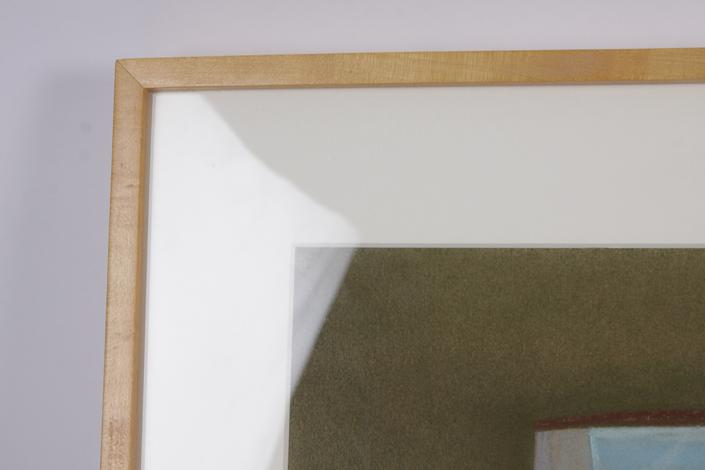 Margaret Lanterman Pastel Drawing "The Door That's Watched"