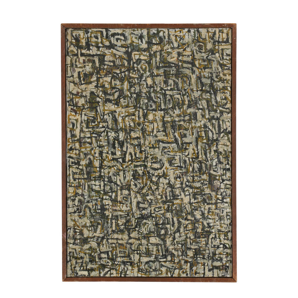 Tom Buchanan Abstract Oil Painting on Canvas