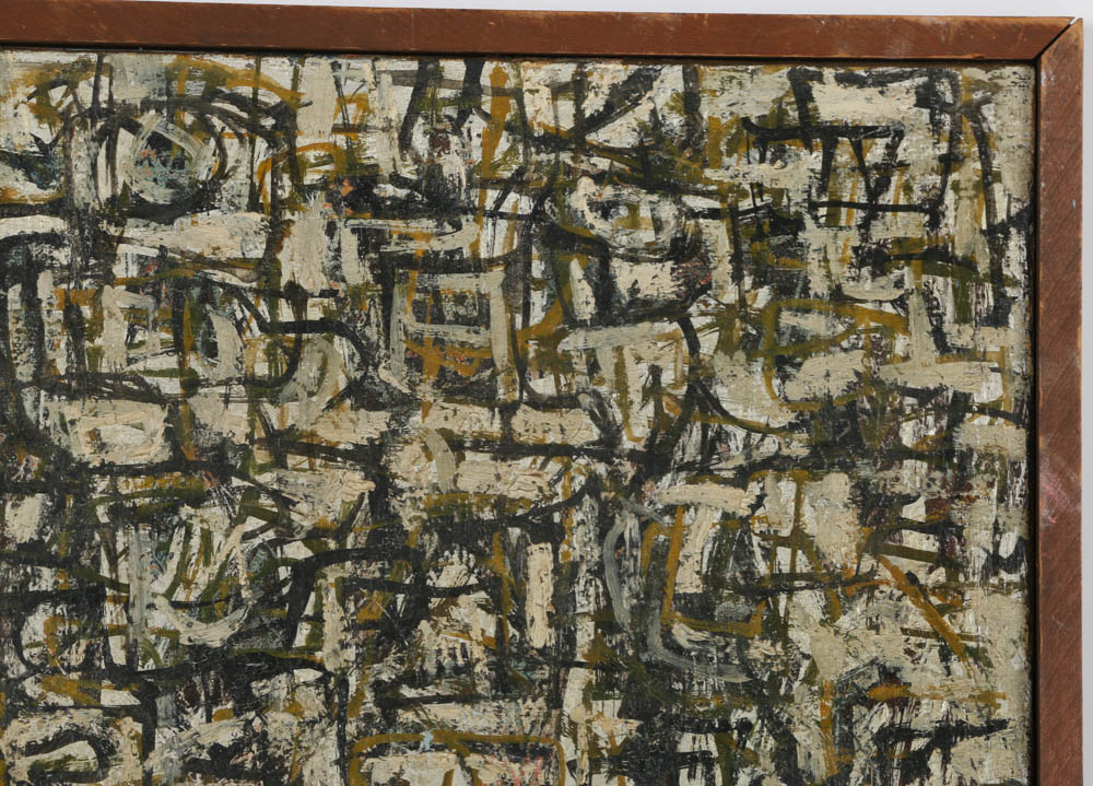 Tom Buchanan Abstract Oil Painting on Canvas