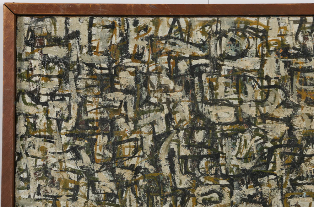 Tom Buchanan Abstract Oil Painting on Canvas