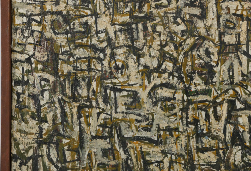 Tom Buchanan Abstract Oil Painting on Canvas