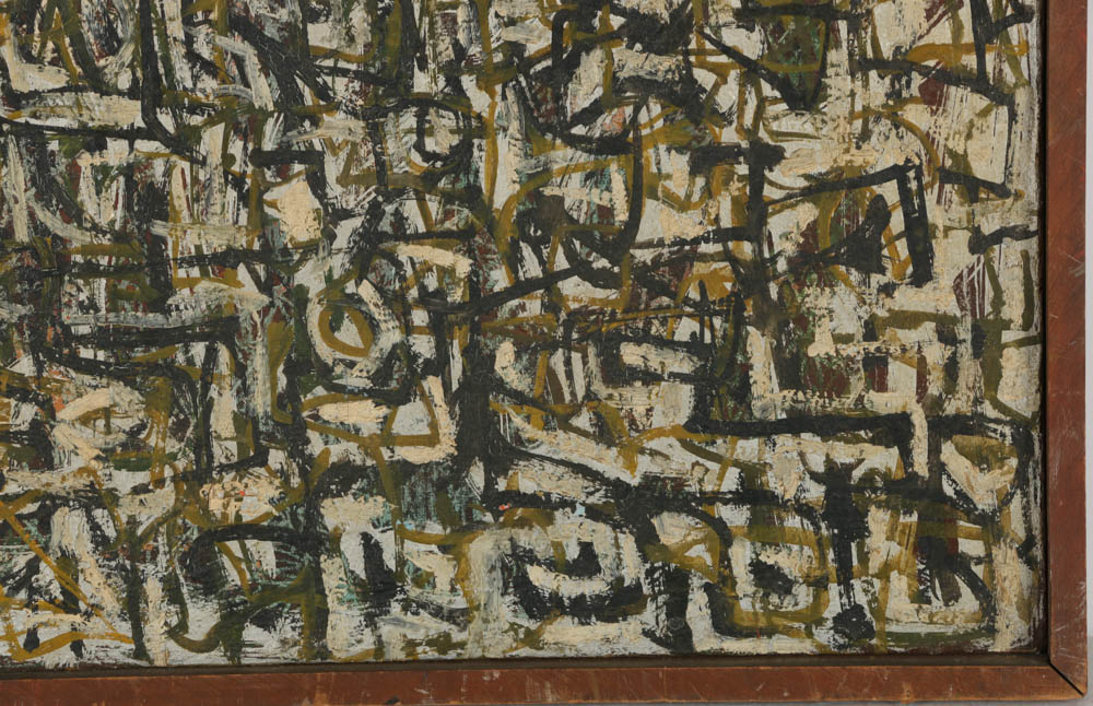 Tom Buchanan Abstract Oil Painting on Canvas