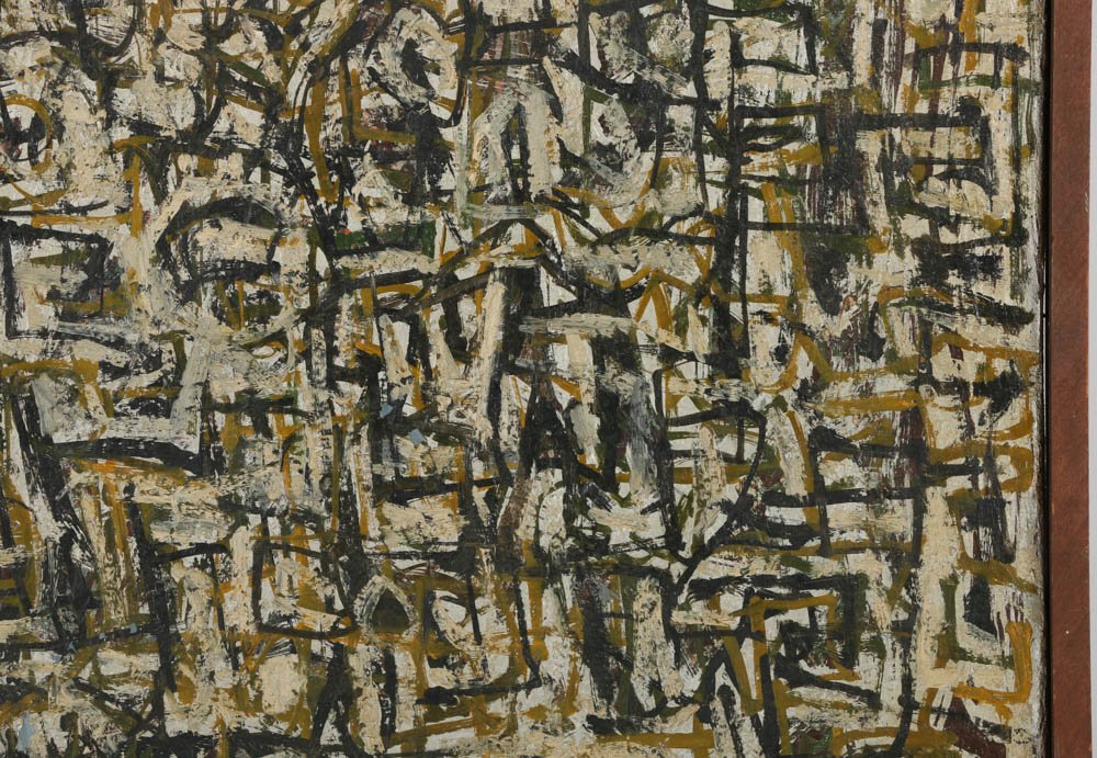 Tom Buchanan Abstract Oil Painting on Canvas