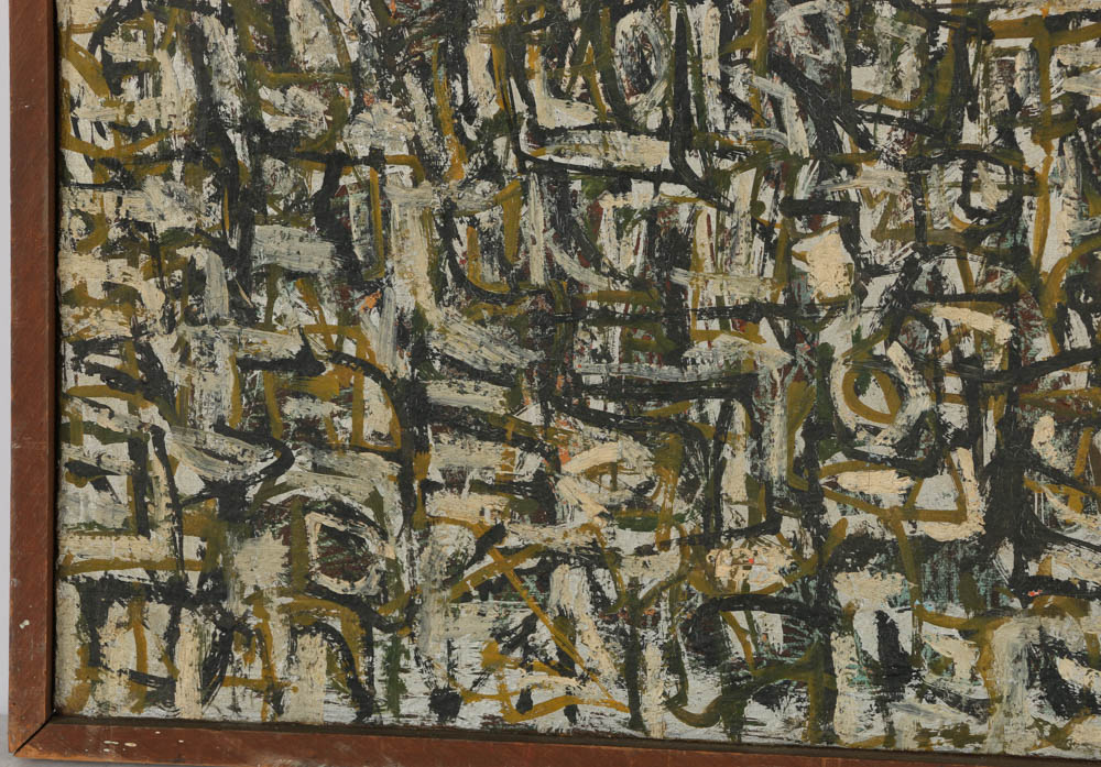 Tom Buchanan Abstract Oil Painting on Canvas