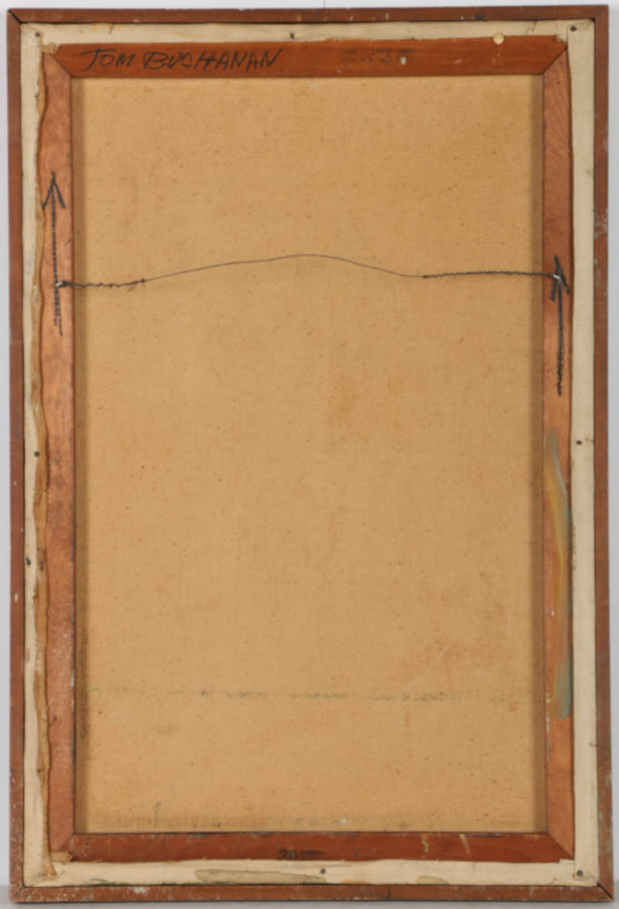 Tom Buchanan Abstract Oil Painting on Canvas