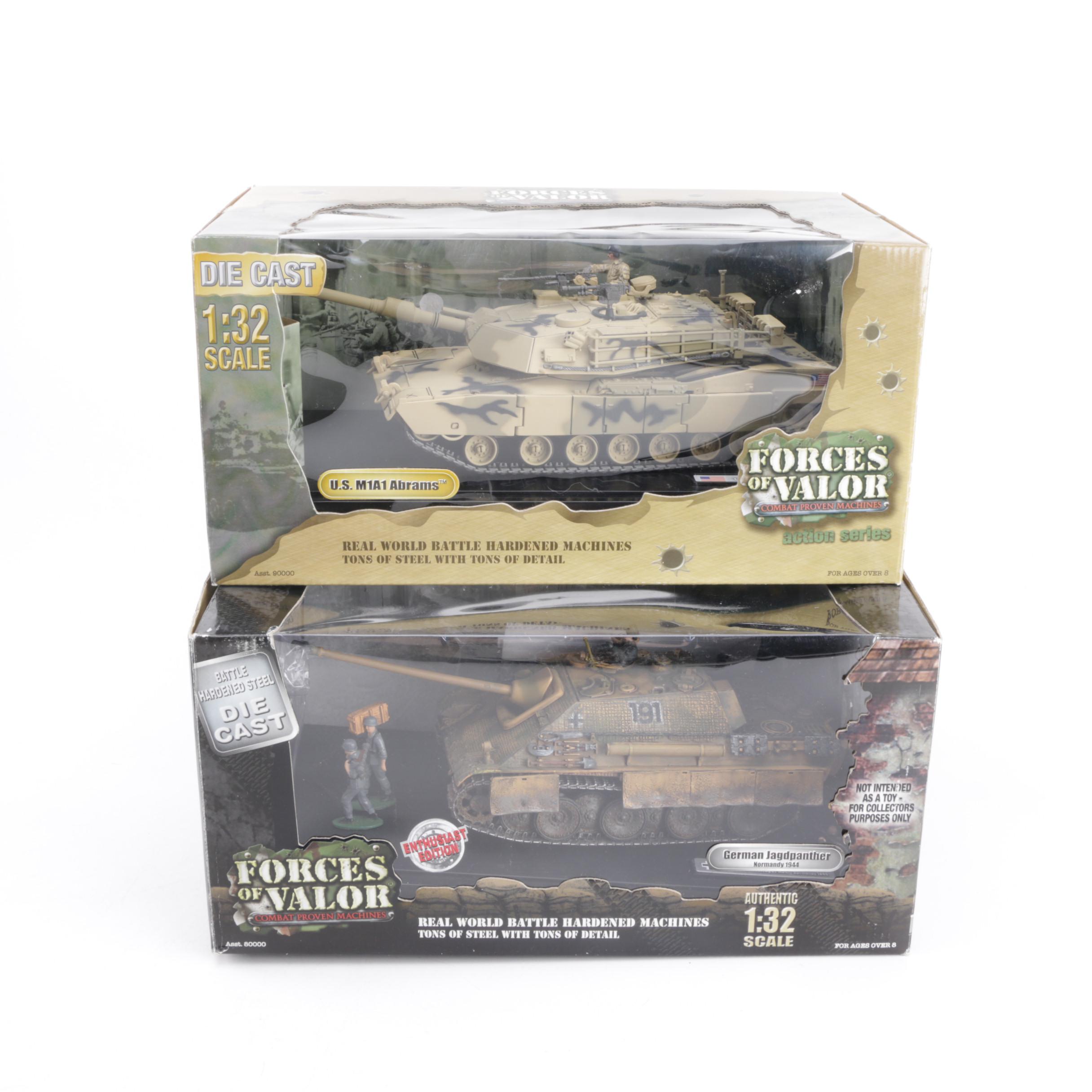 WWII Die Cast Model Tanks