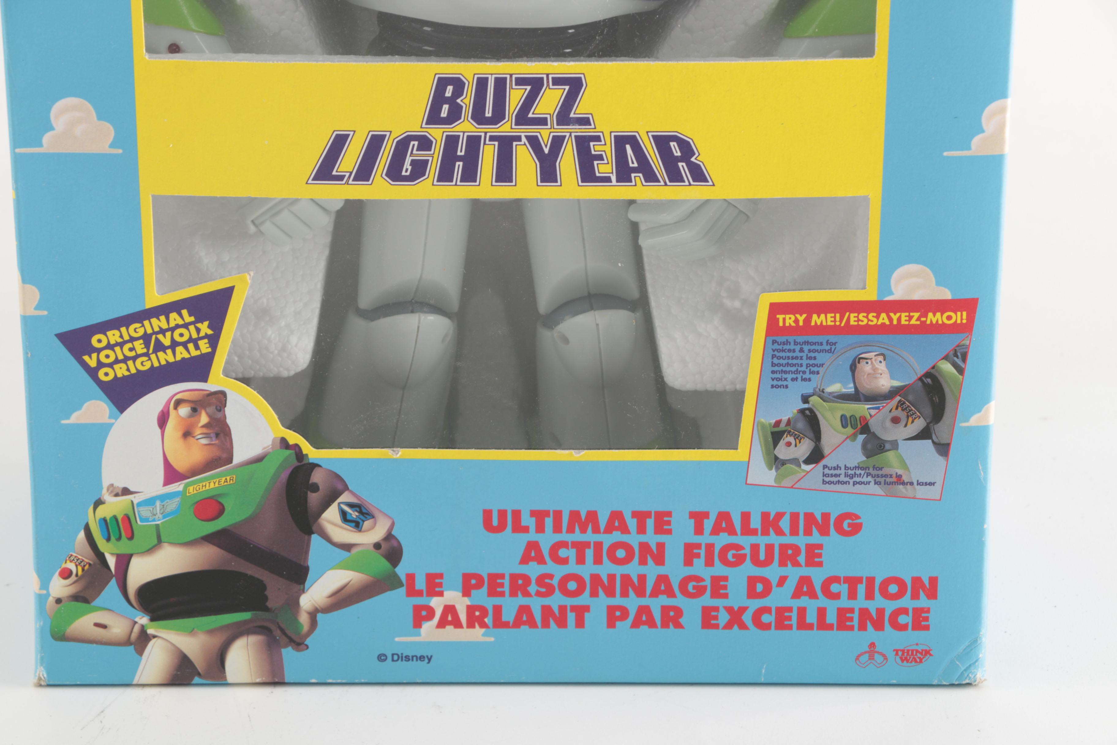 1995 Thinkway "Toy Story" Buzz Lightyear Action Figure