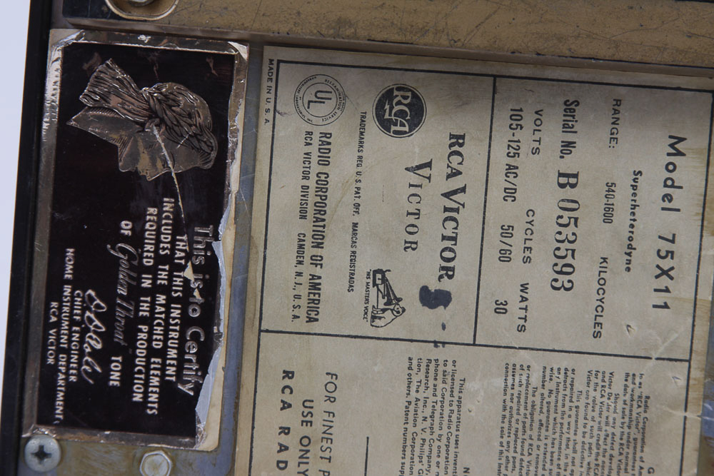 RCA Victor Vintage Radio