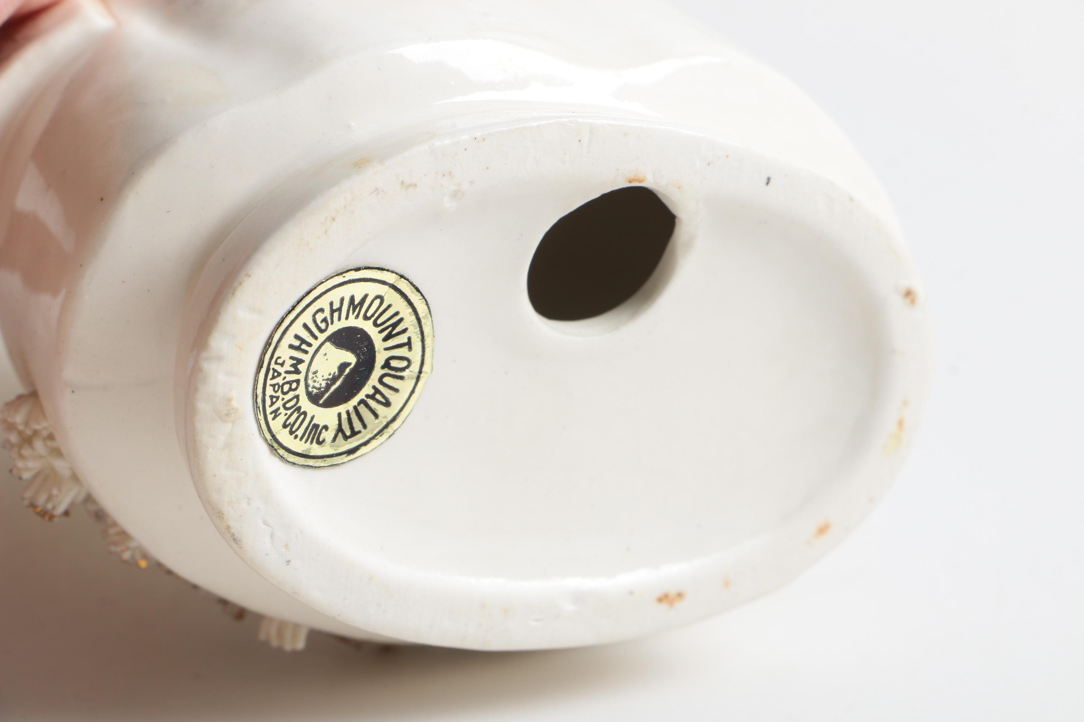 Vintage Ceramic Angel for the Month Figurines