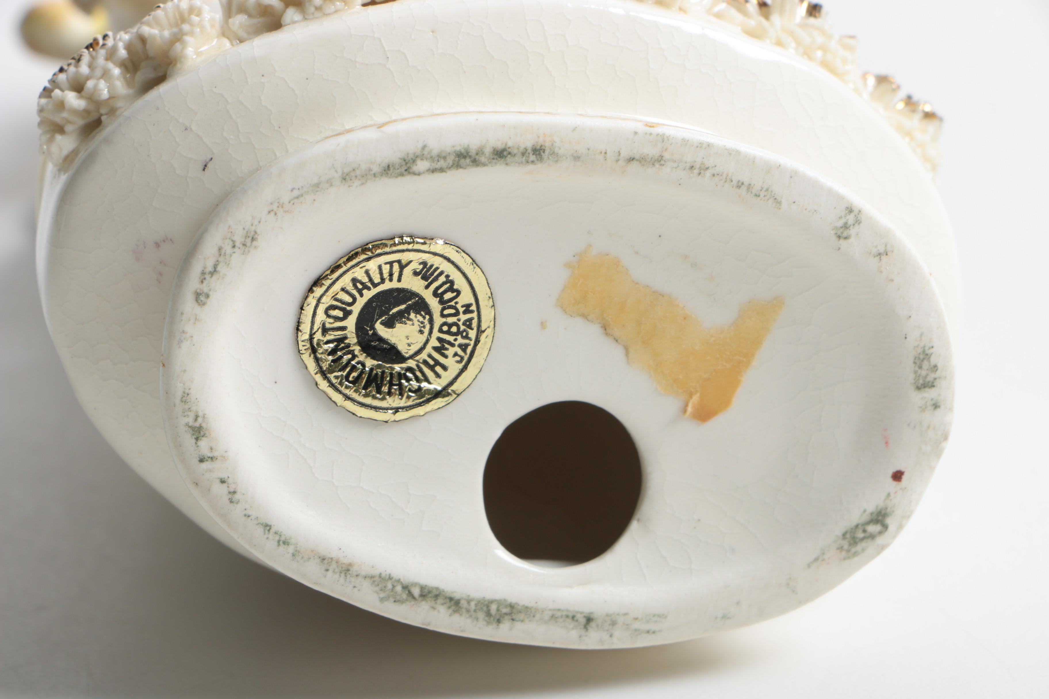 Vintage Ceramic Angel for the Month Figurines