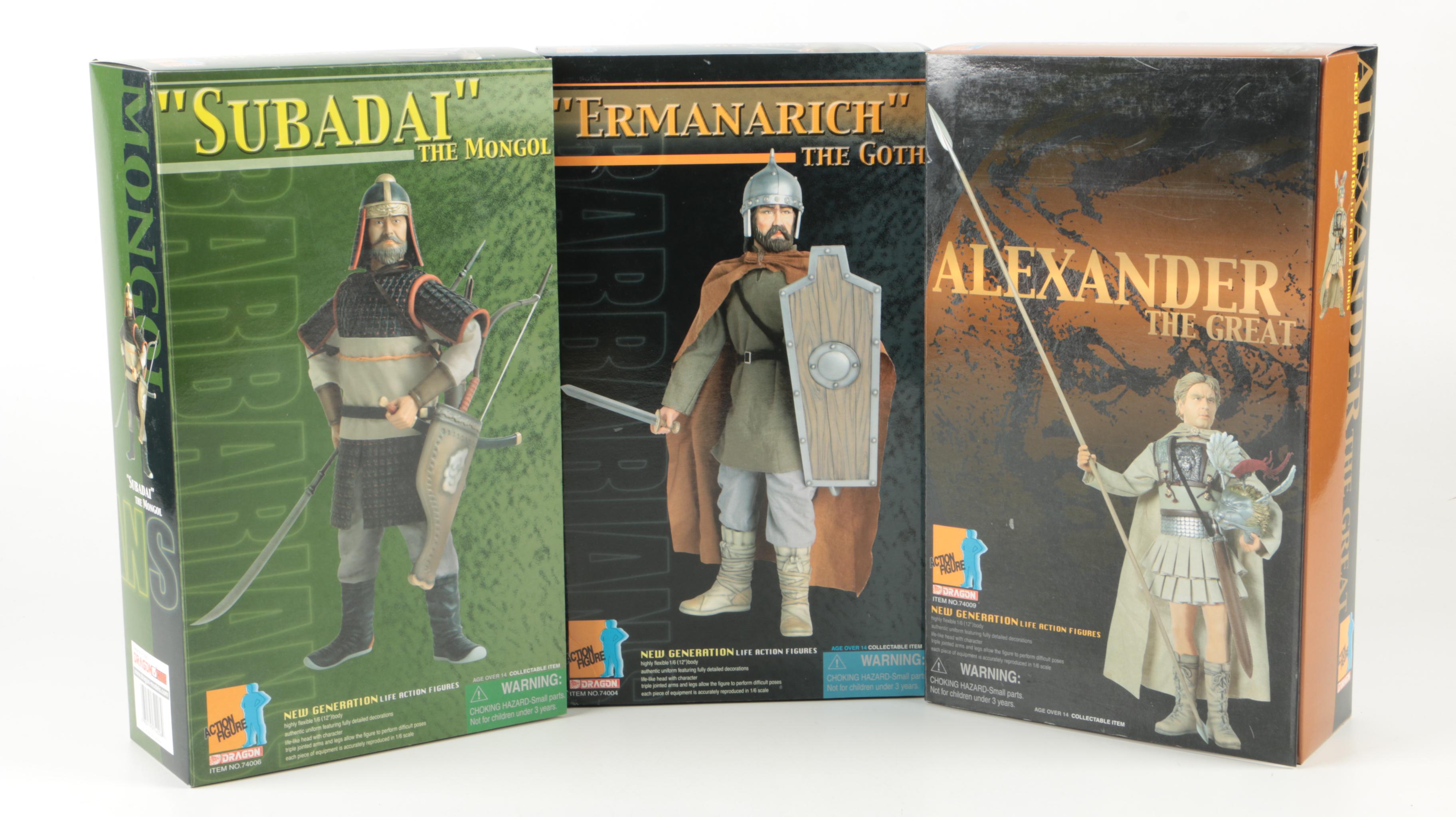 Dragon Made Historical Figures Action Figures