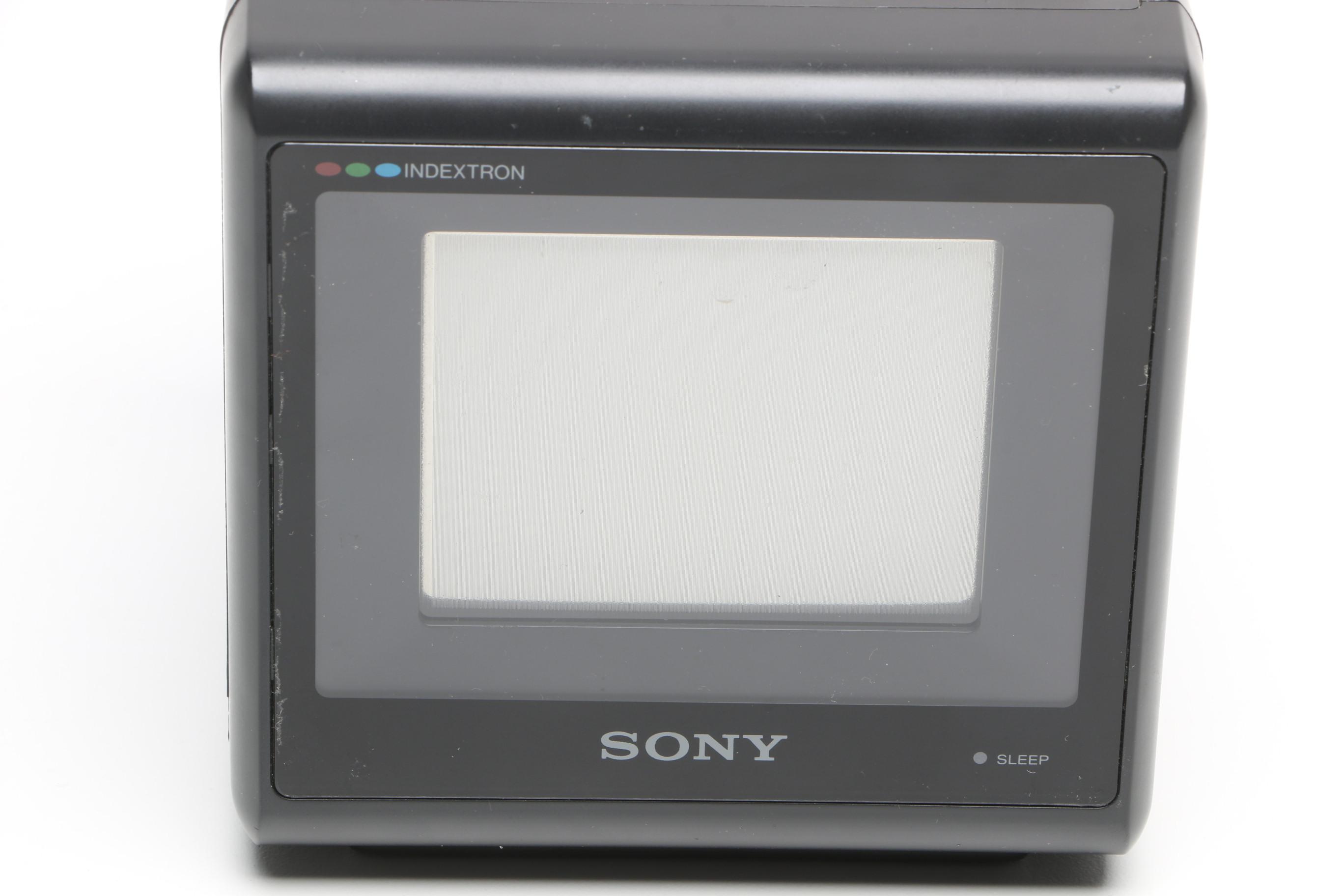 Vintage Sony Indextron KVX-370 Portable Color TV