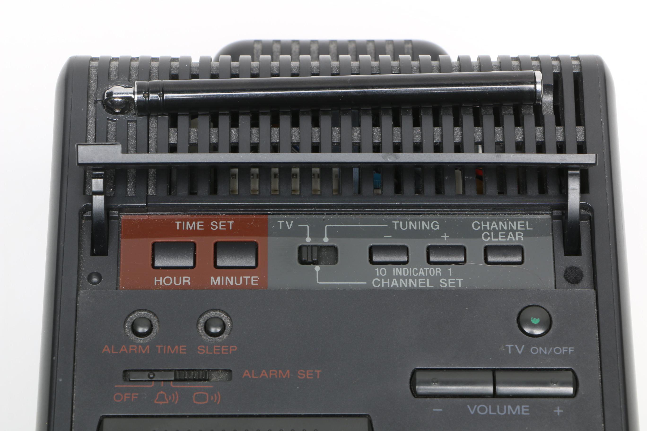 Vintage Sony Indextron KVX-370 Portable Color TV