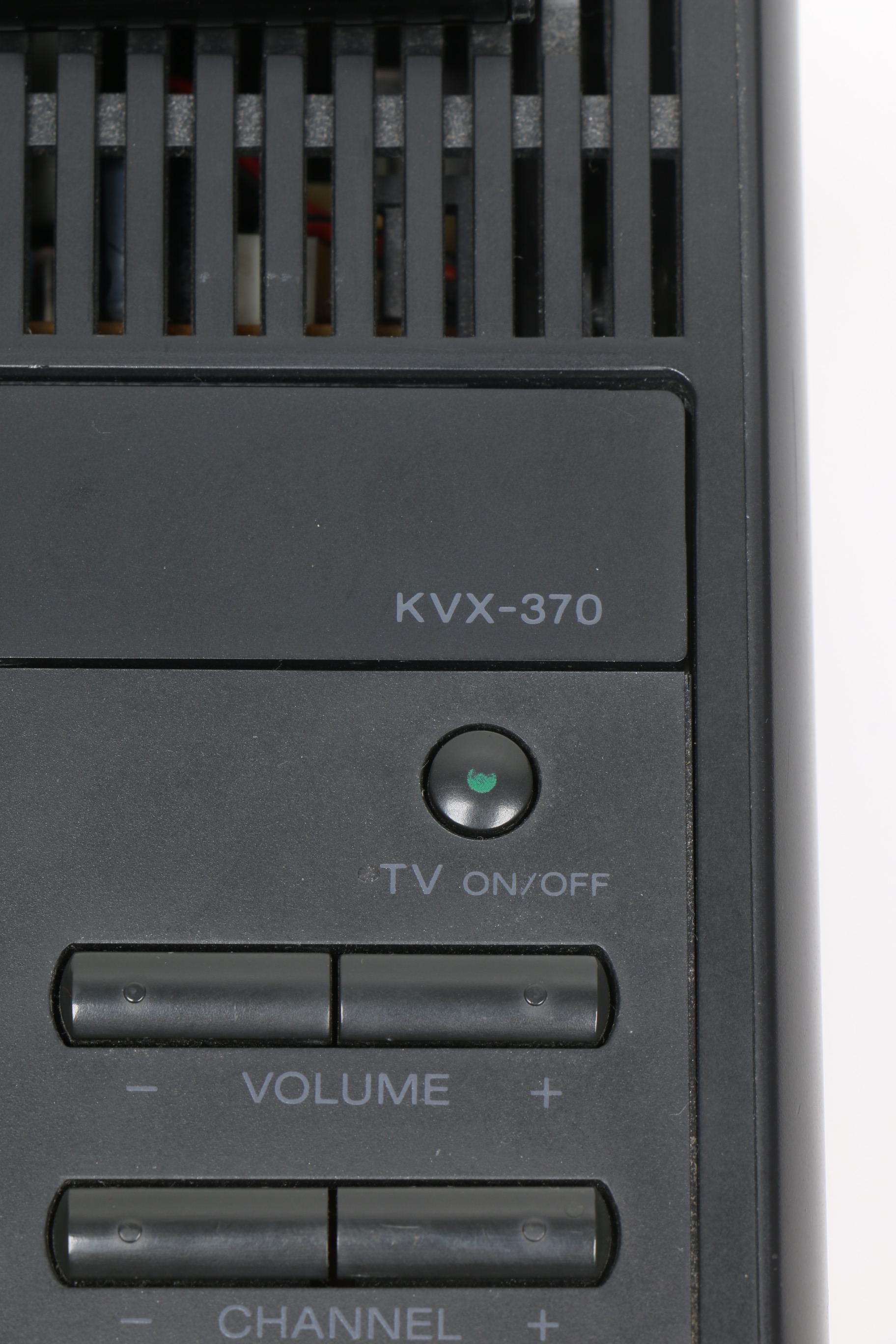 Vintage Sony Indextron KVX-370 Portable Color TV