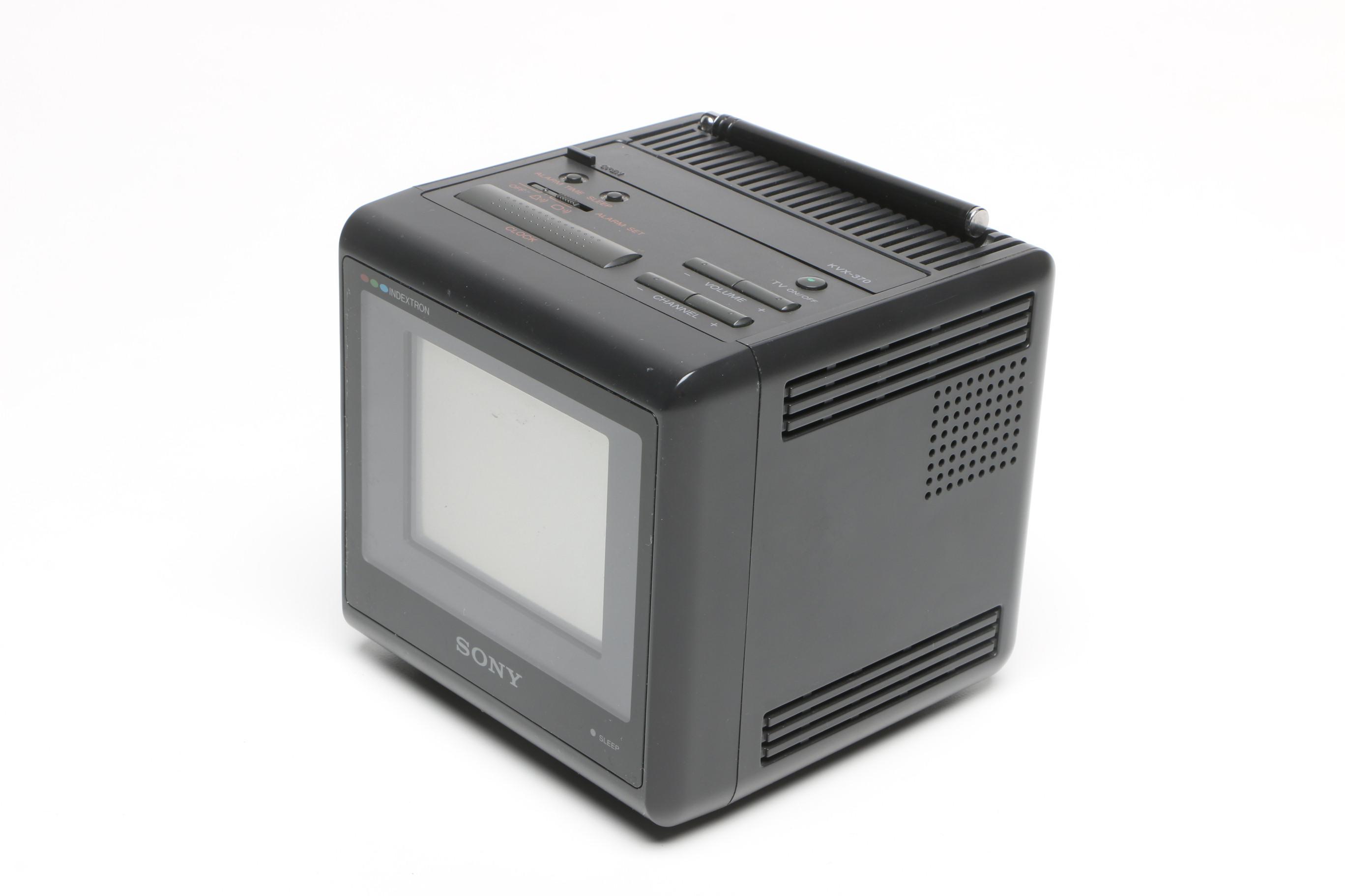 Vintage Sony Indextron KVX-370 Portable Color TV