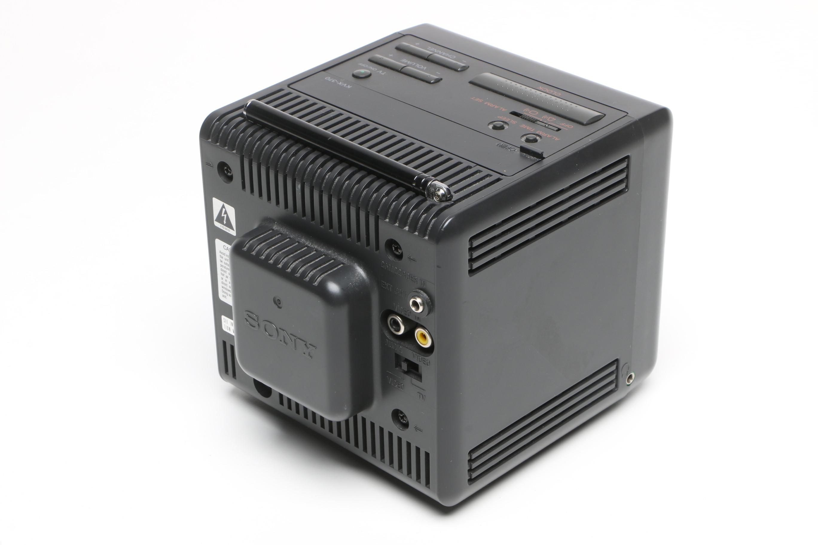 Vintage Sony Indextron KVX-370 Portable Color TV