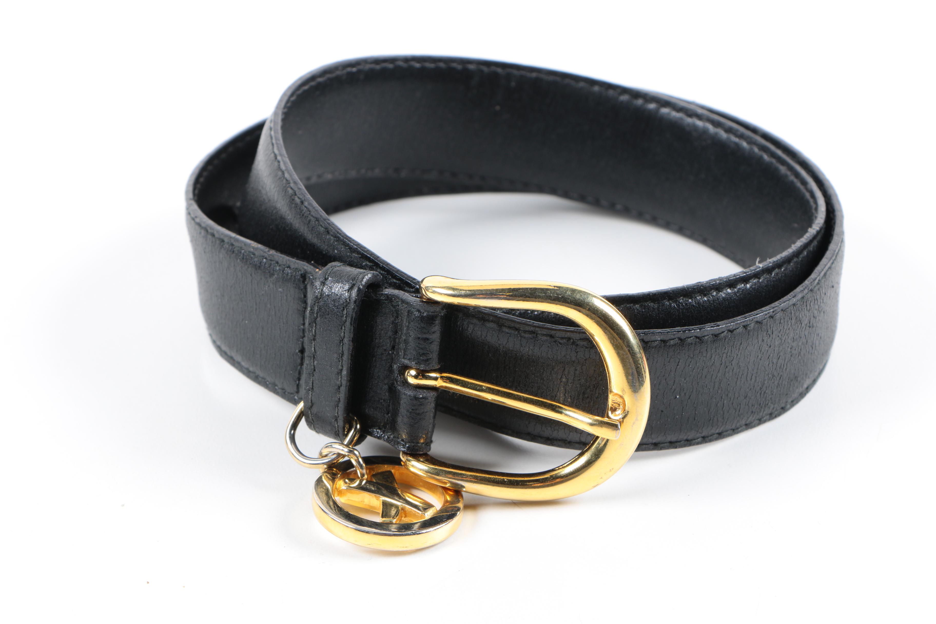 Paloma Picasso and Alligator Leather Belts