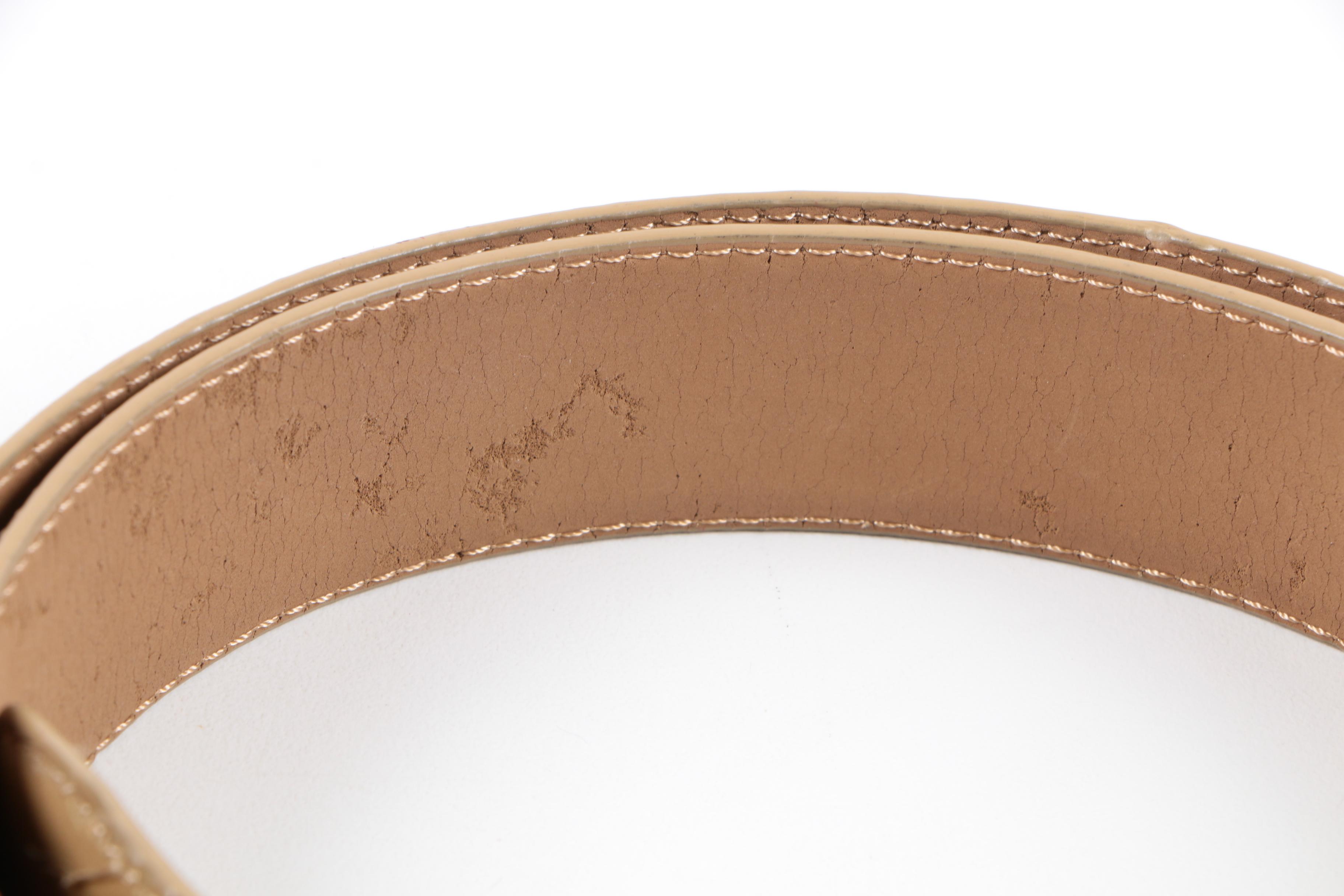 Paloma Picasso and Alligator Leather Belts