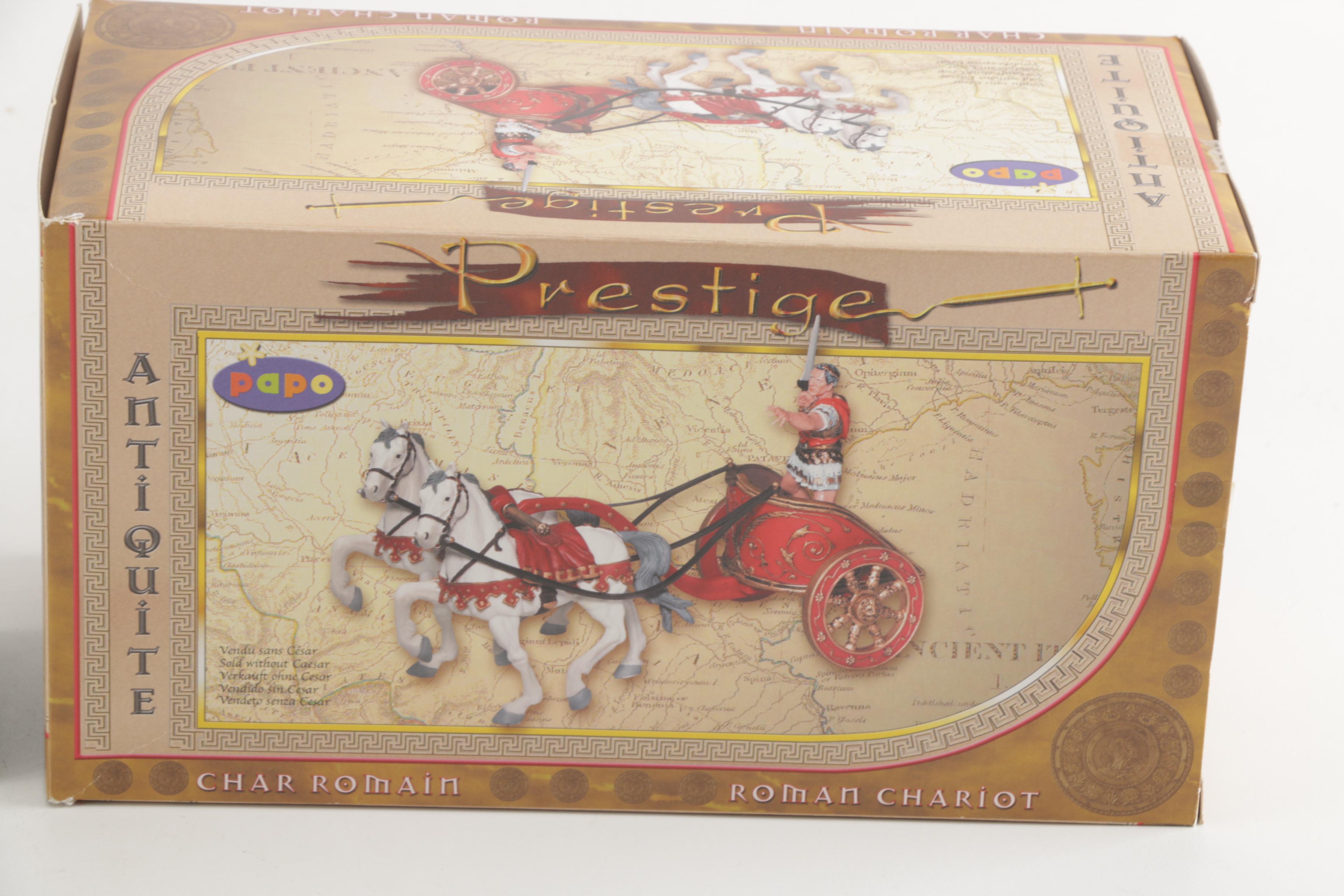 Papo Samurai and Roman Themed Action Figures