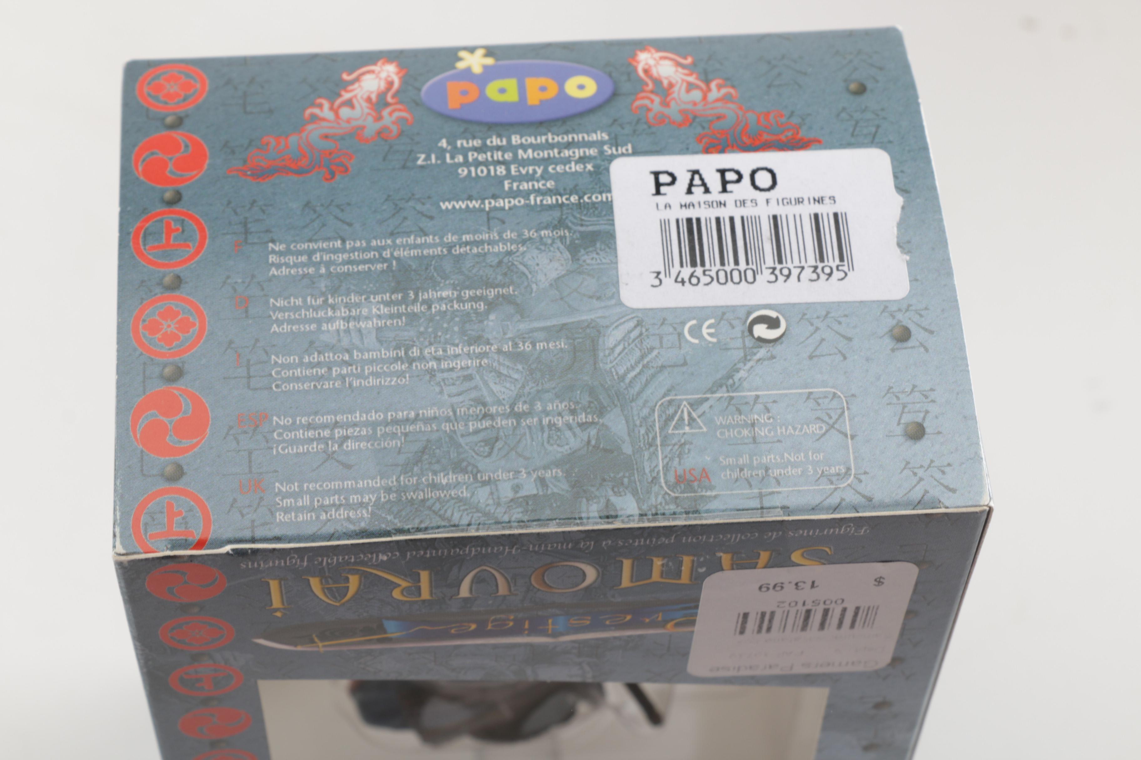 Papo Samurai and Roman Themed Action Figures