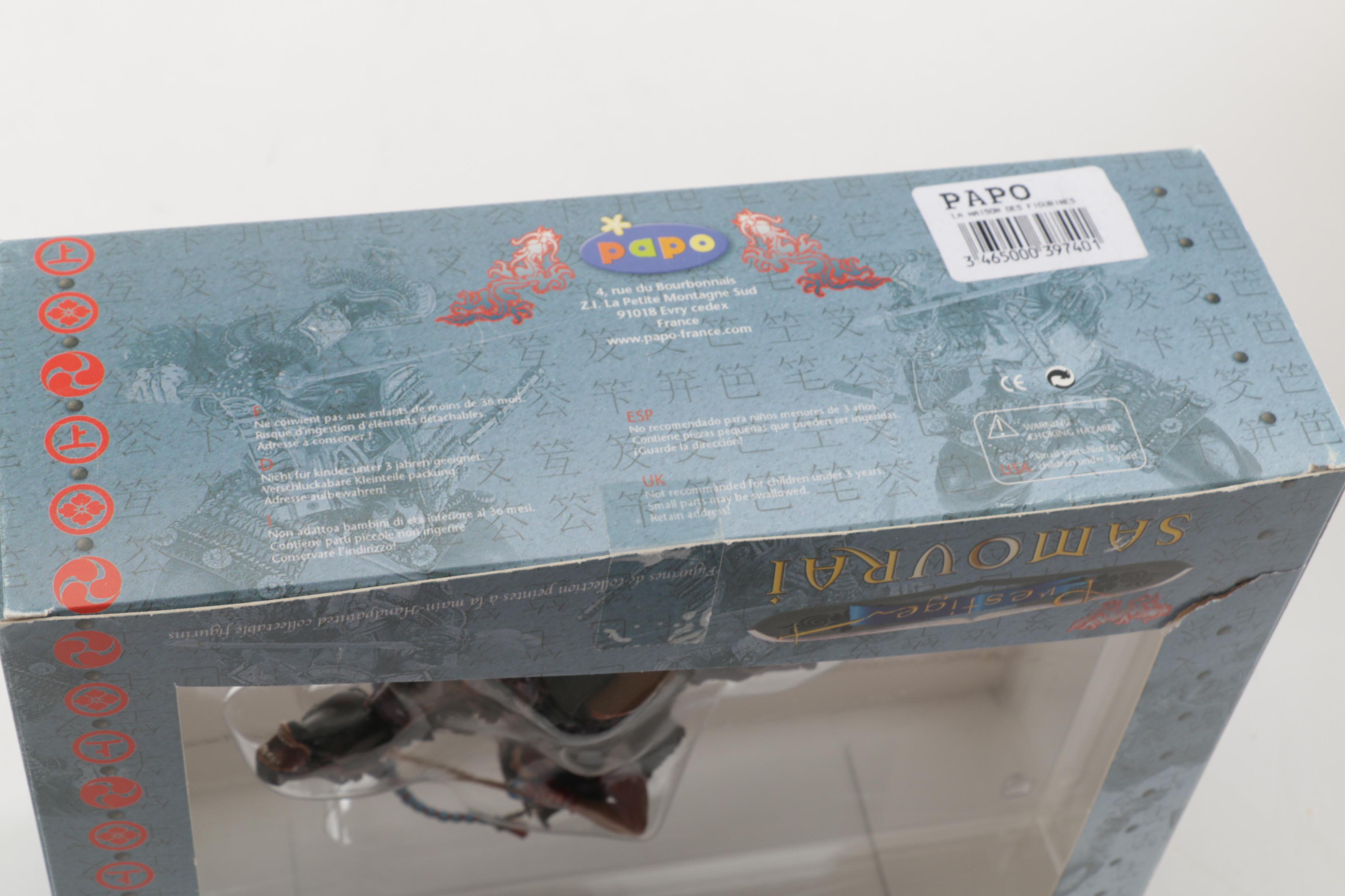 Papo Samurai and Roman Themed Action Figures