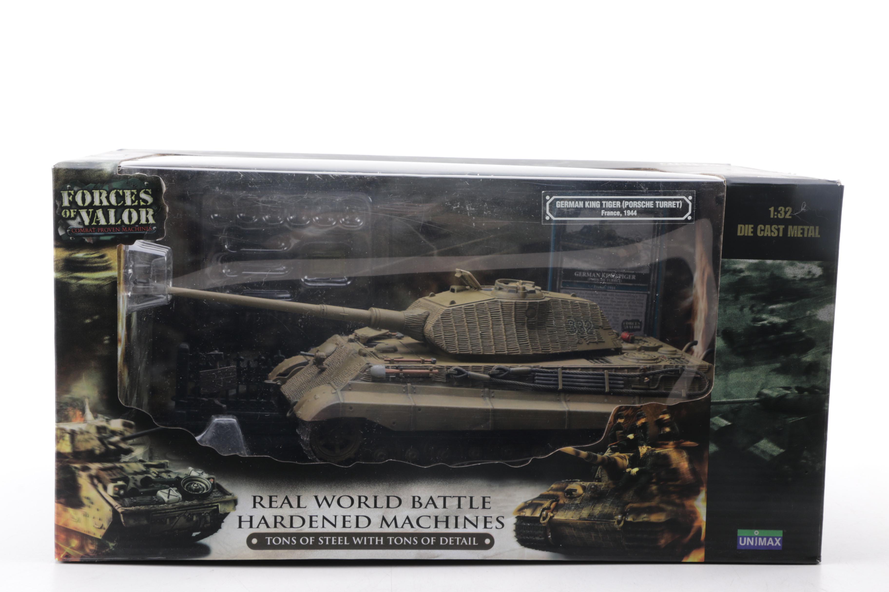 Forces of Valor Die-Cast Tanks