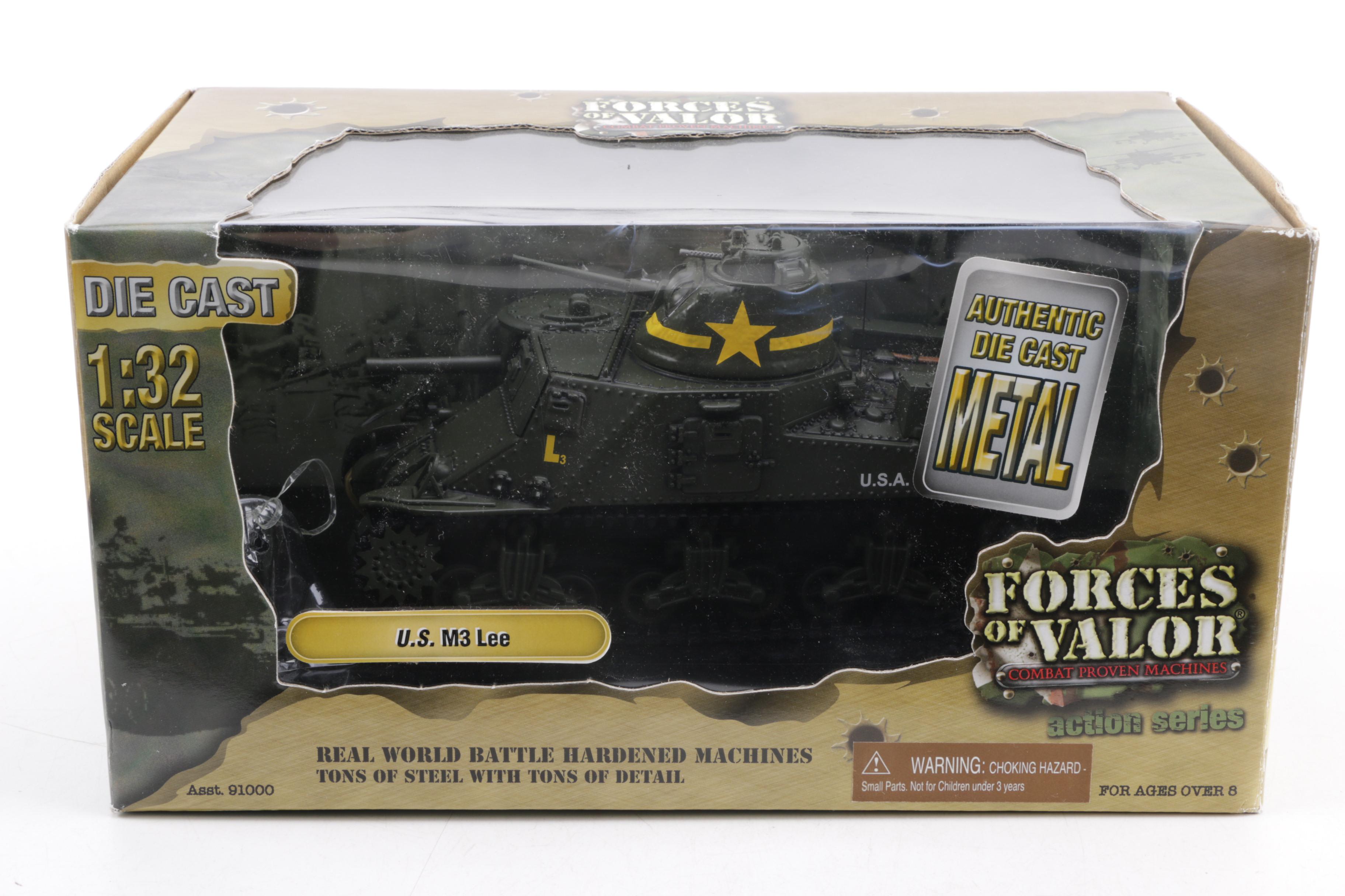 Forces of Valor Die-Cast Tanks