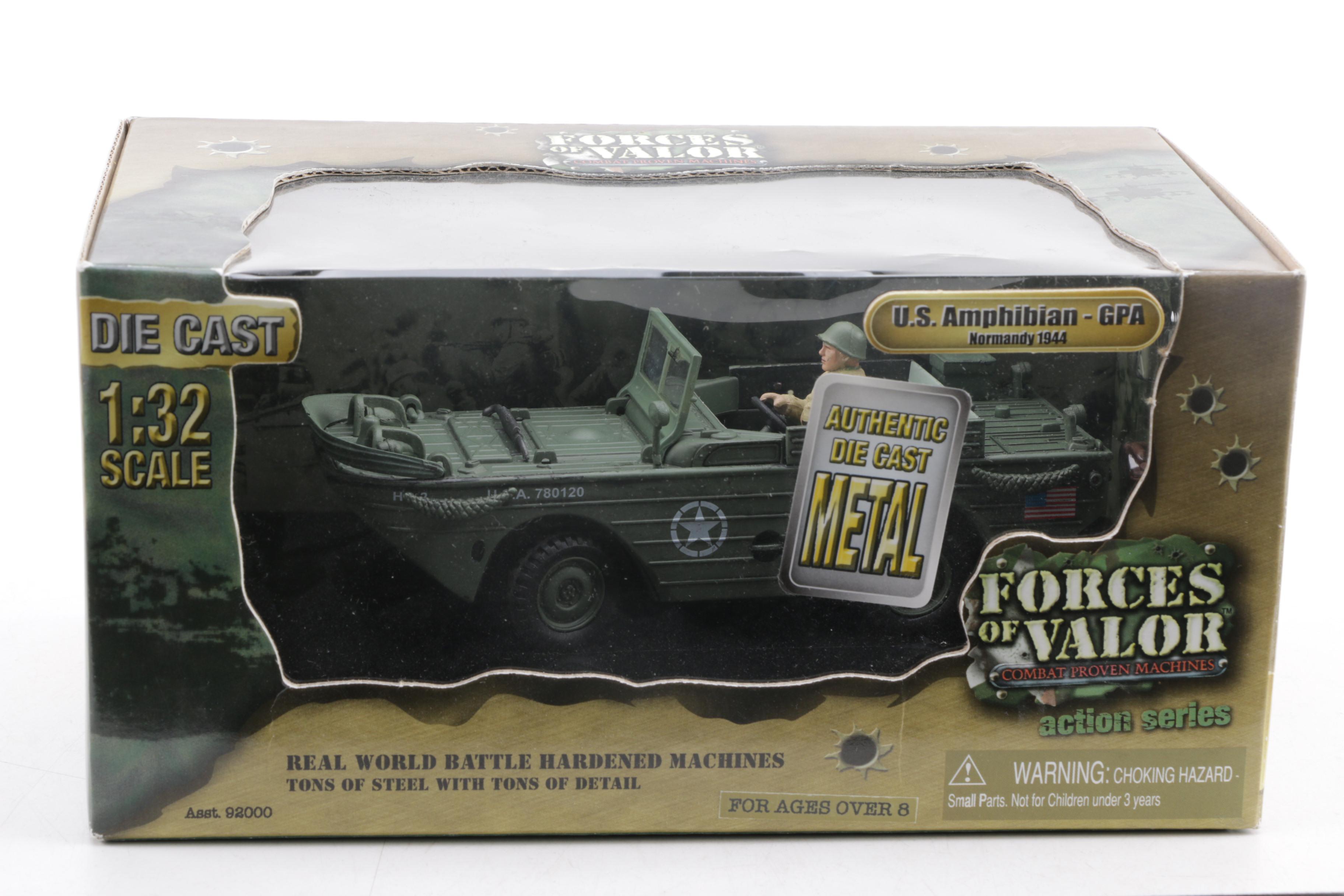 Forces of Valor Die-Cast Tanks