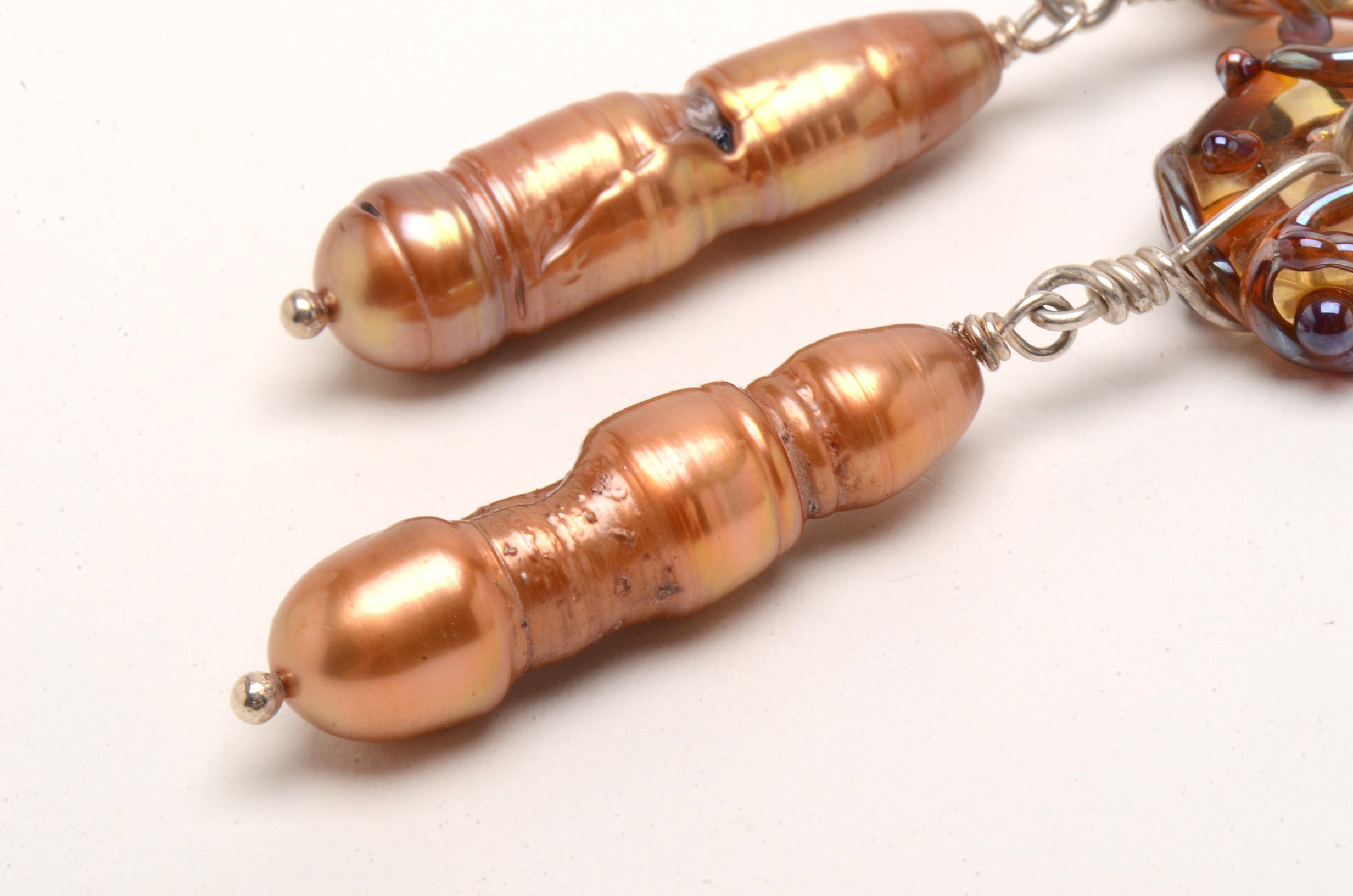 Contemporary Sterling Silver Earrings with Lucas Lameth