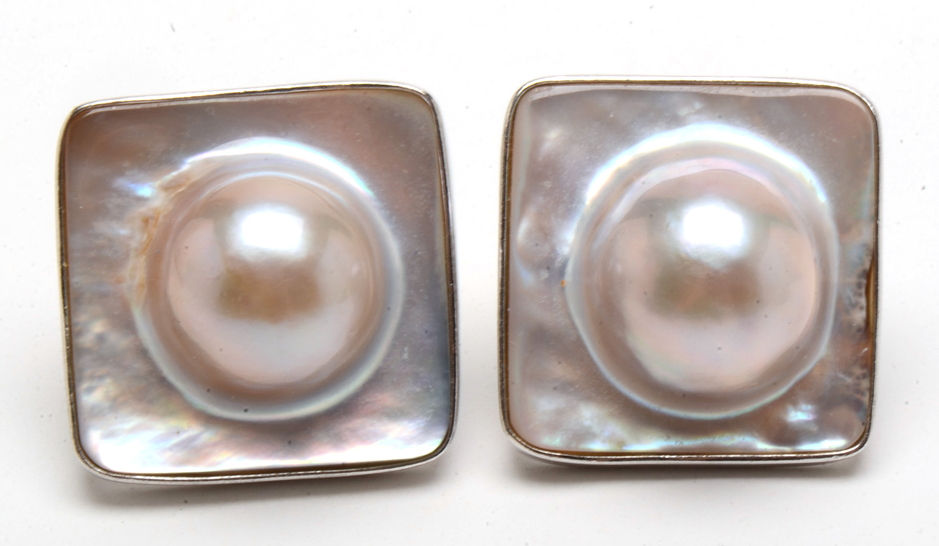 Contemporary Sterling Silver Earrings with Lucas Lameth